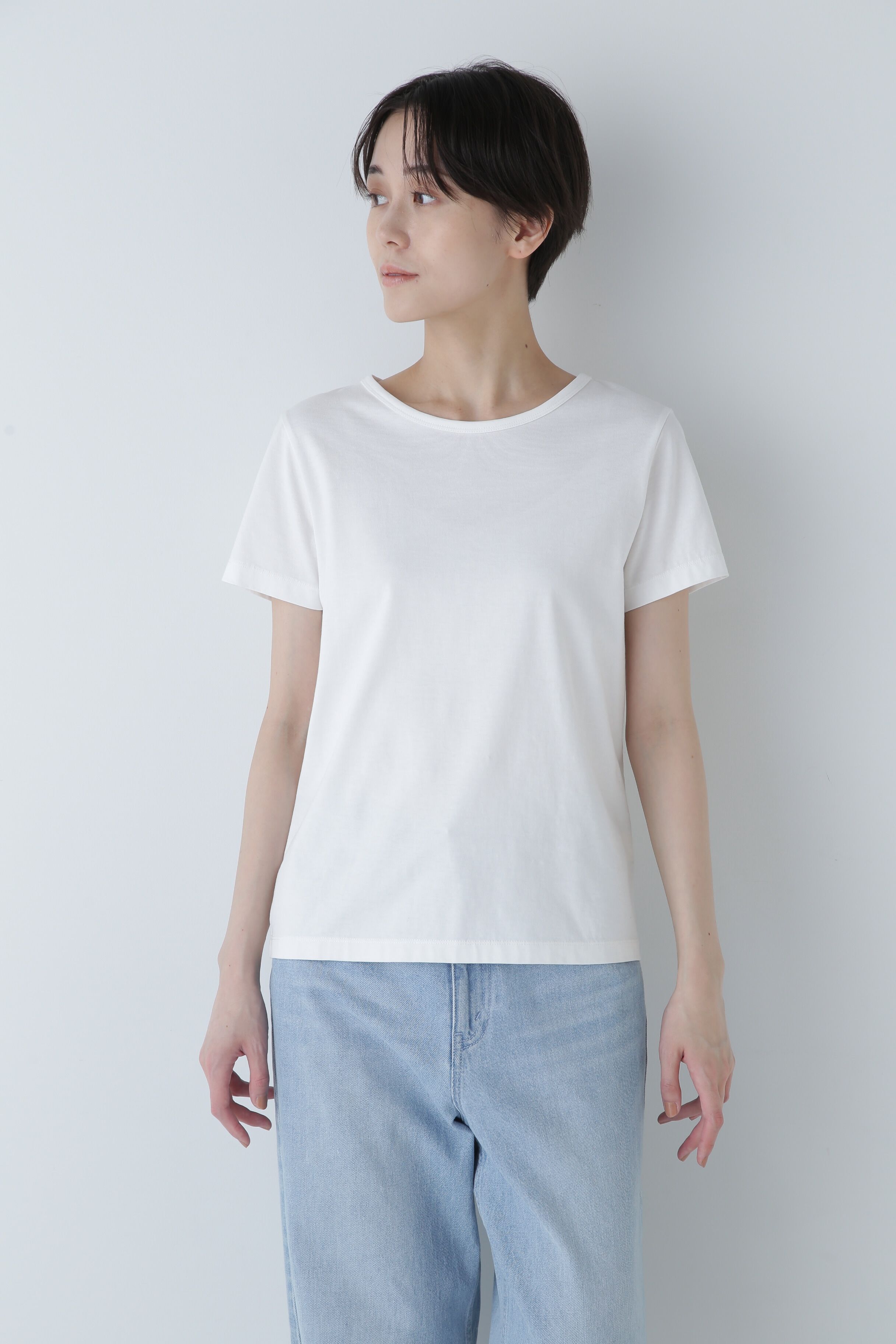  「◆オーガニック綿天竺半袖Ｔシャツ」|Tシャツ・カットソー|