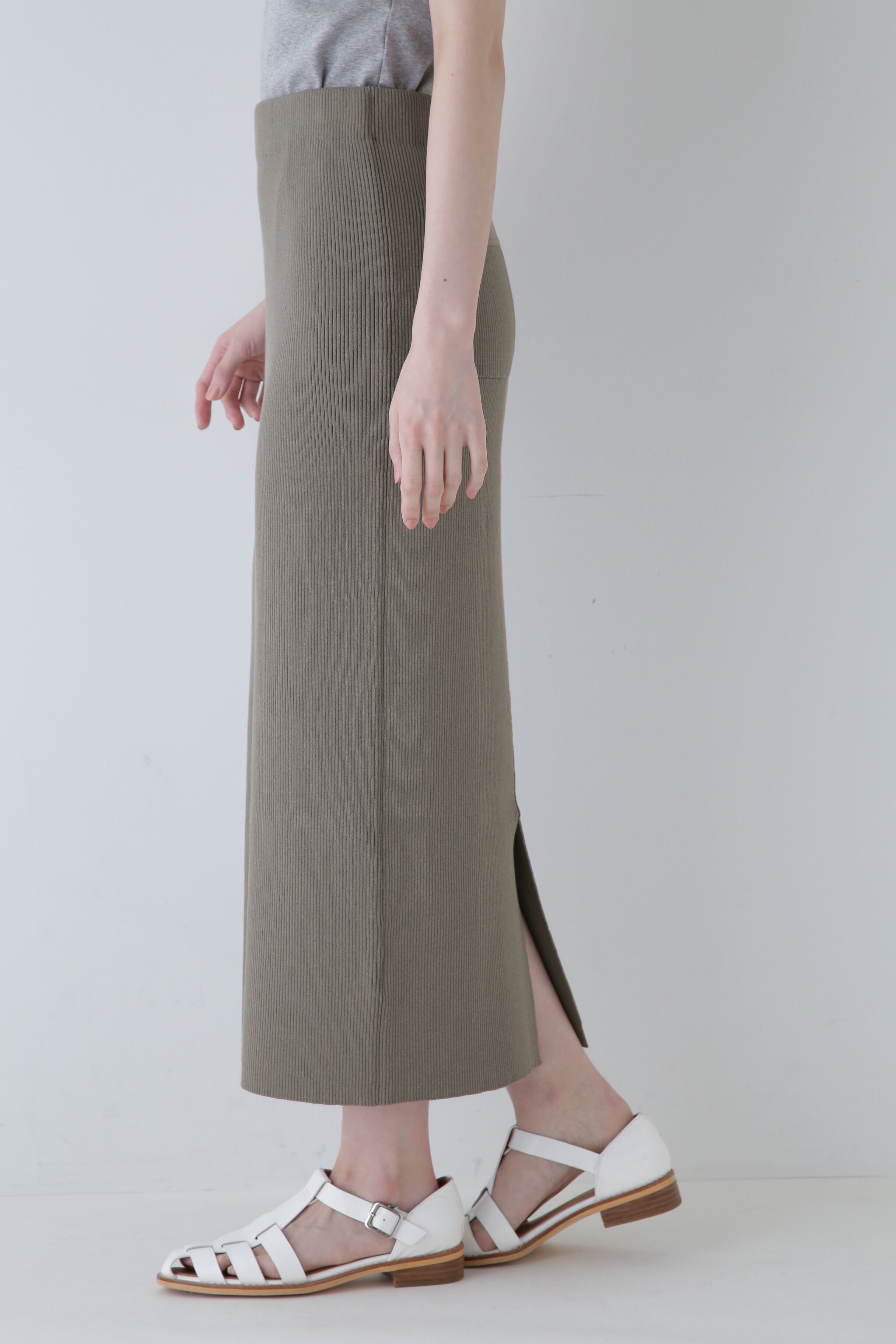  「◆リブニットスカート」|スカート|