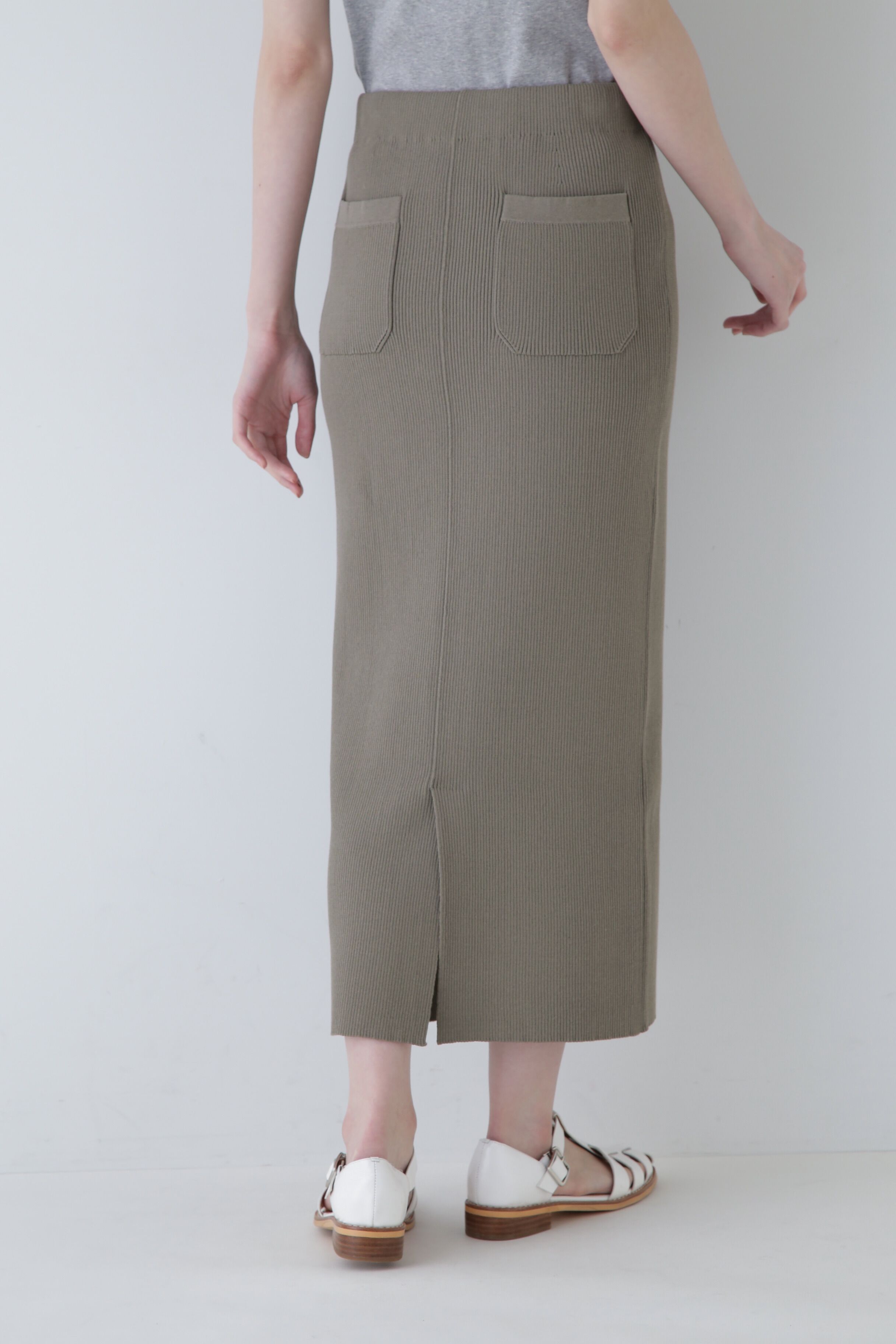  「◆リブニットスカート」|スカート|