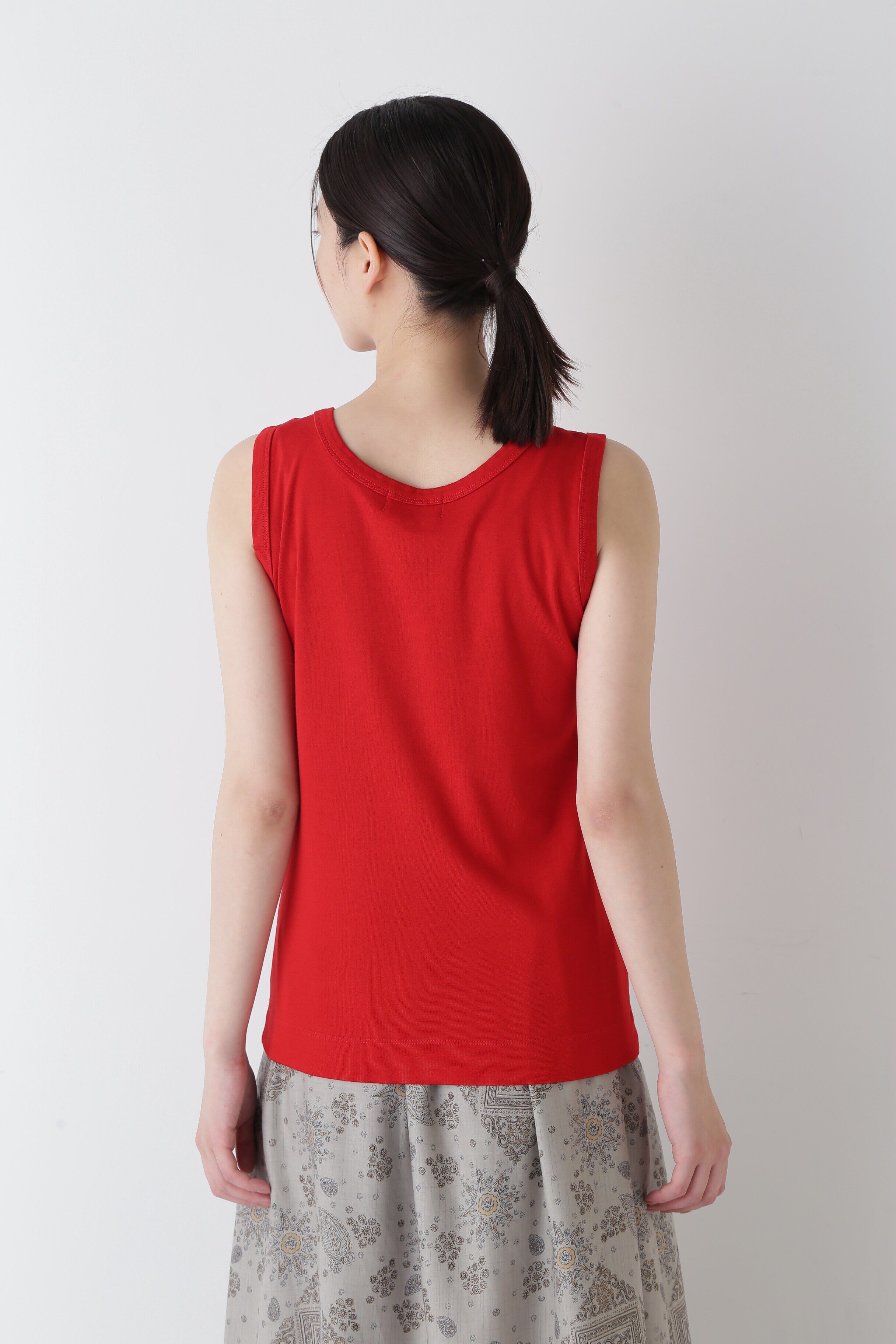  「◆オーガニックコットンフライスタンクトップ」|Tシャツ・カットソー|