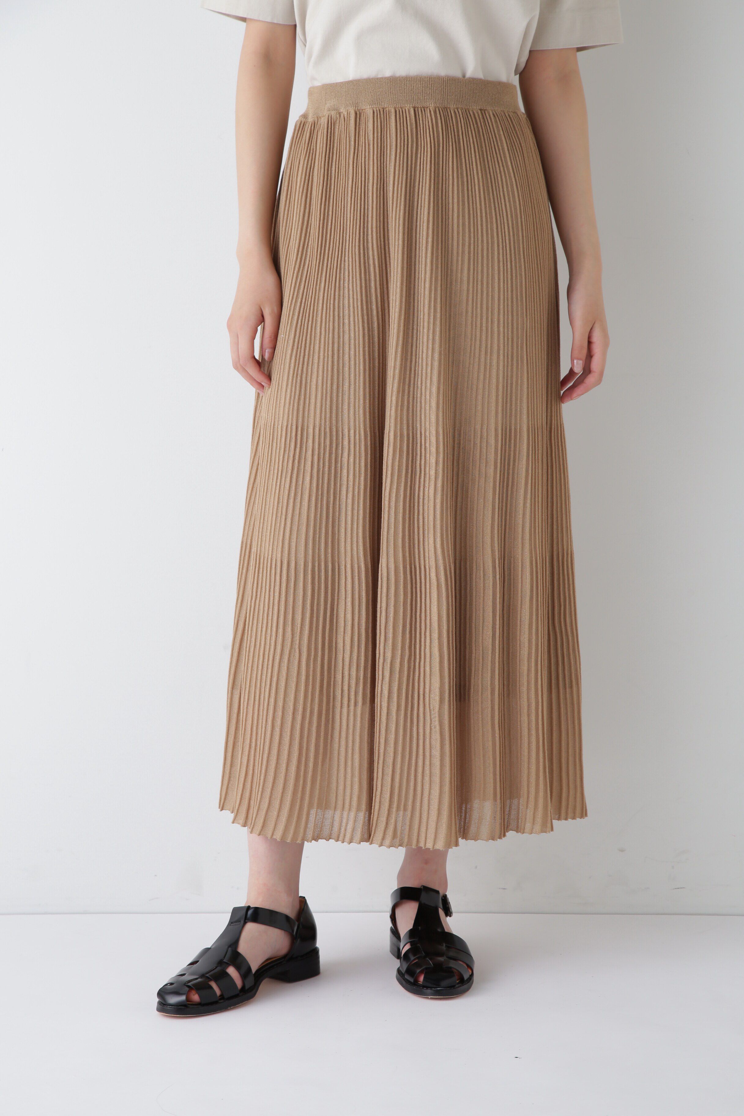  「◆シアーニットスカート」|スカート|