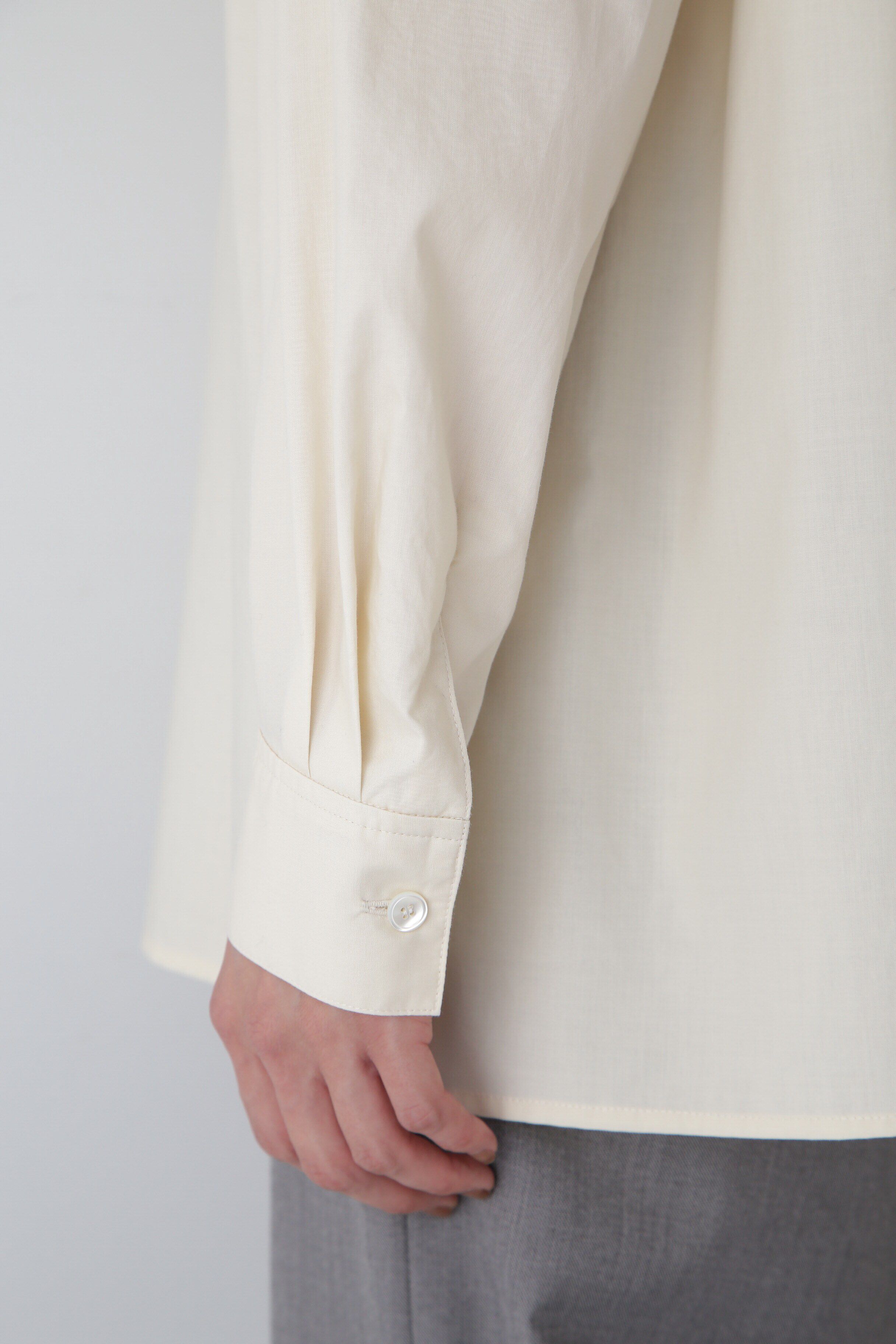  「◆セルロース綿ブロードブラウス」|シャツ・ブラウス|