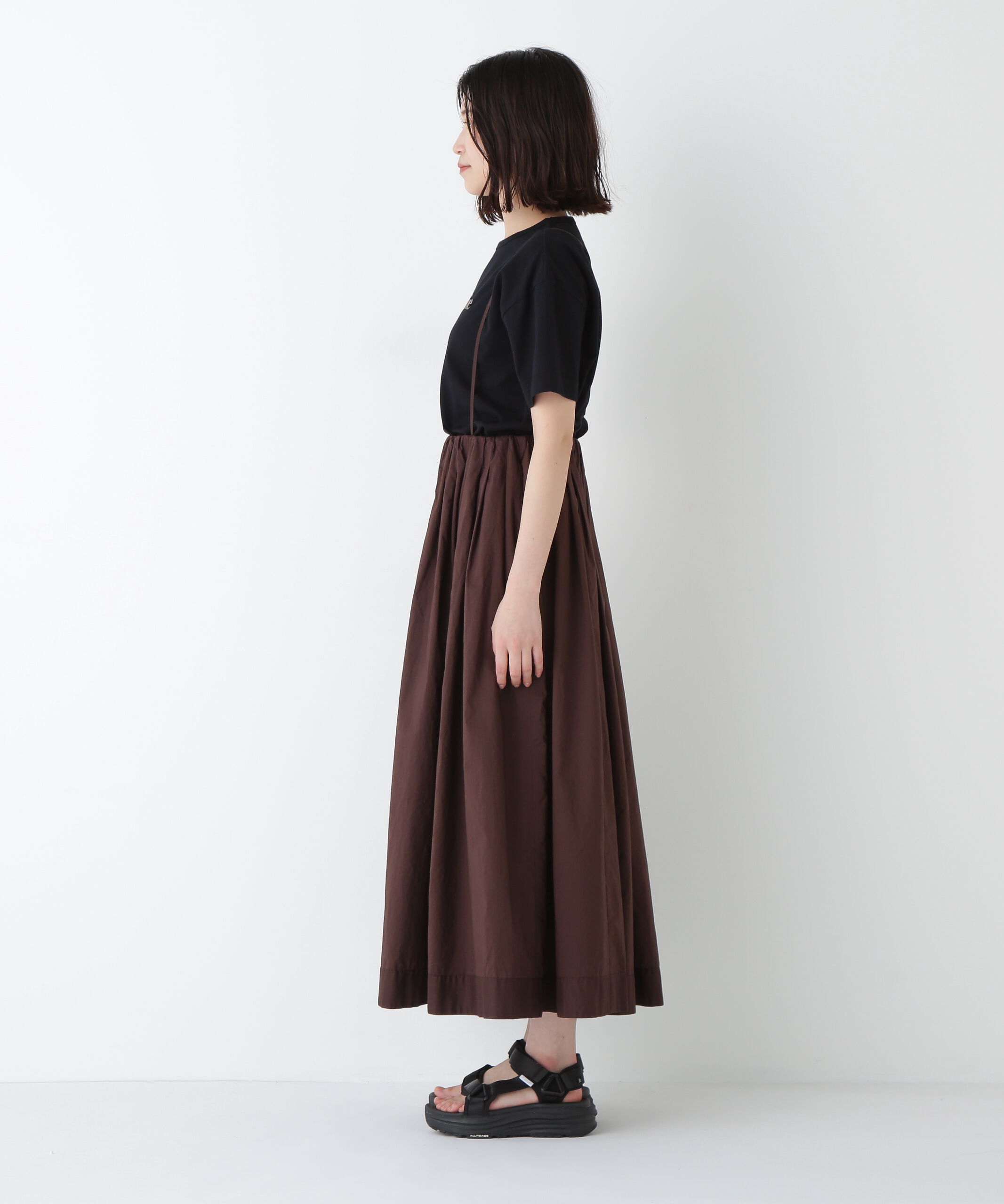  「◆コットンローンギャザースカート」|スカート|