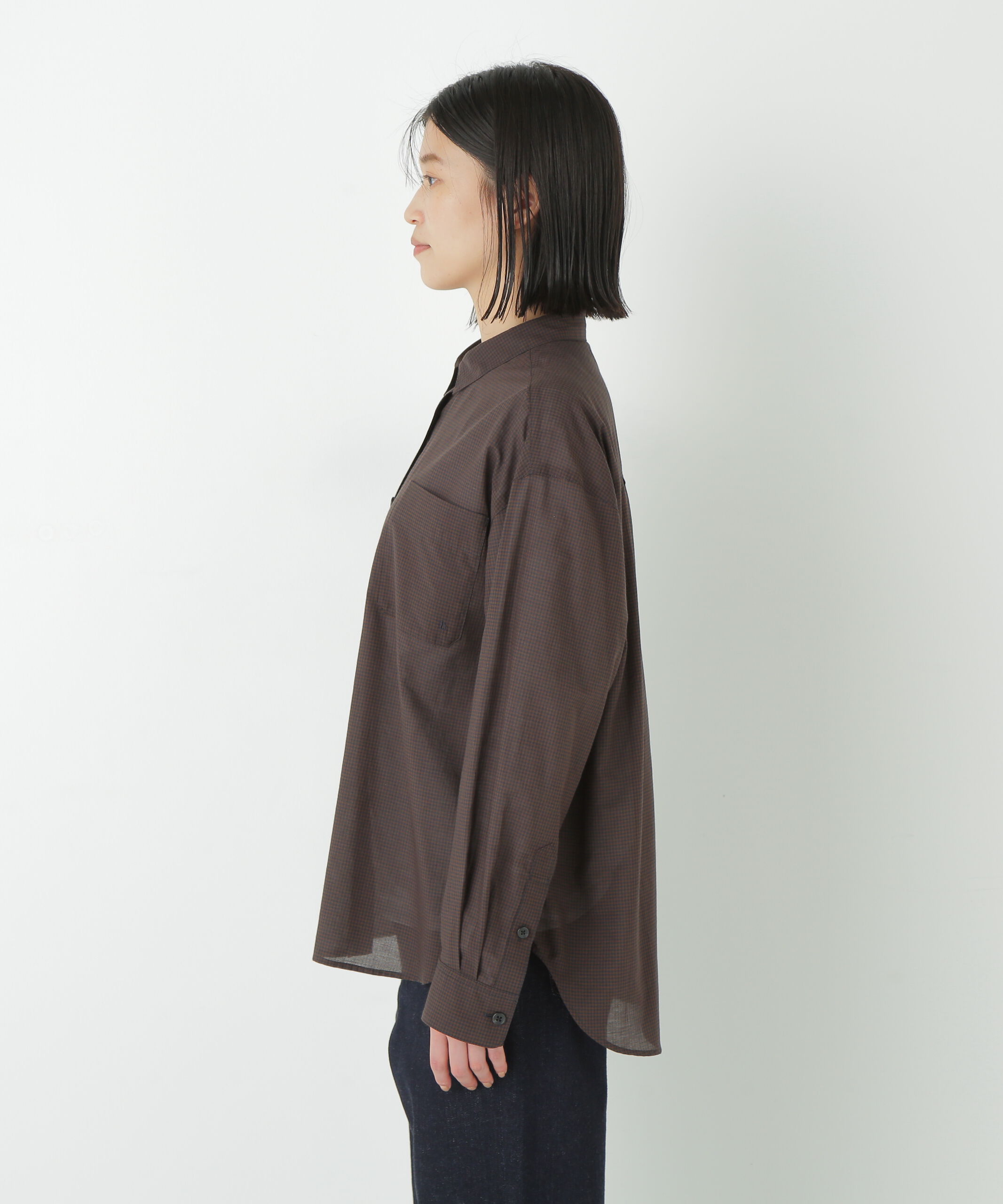  「◆ギンガムチェックオーバーシャツ」|シャツ・ブラウス|