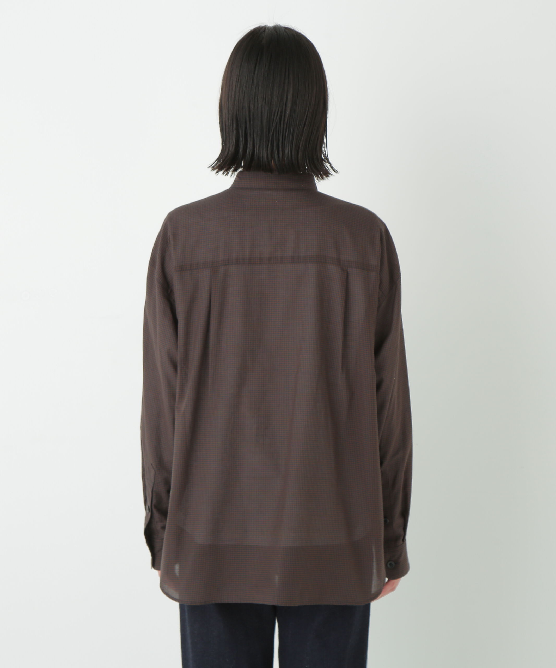  「◆ギンガムチェックオーバーシャツ」|シャツ・ブラウス|