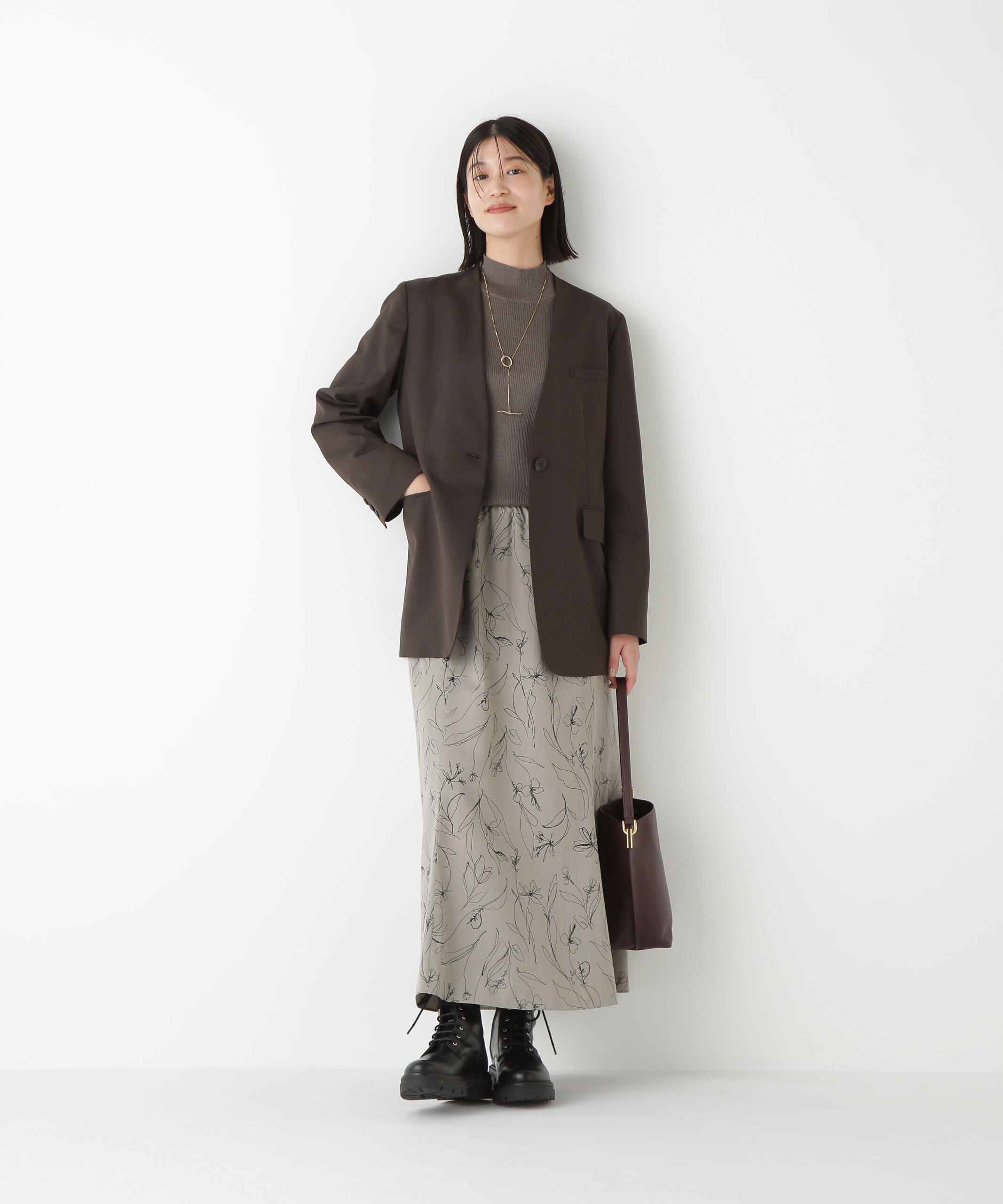  「◆ラインイラストＰＴセミマーメイドスカート」|スカート|