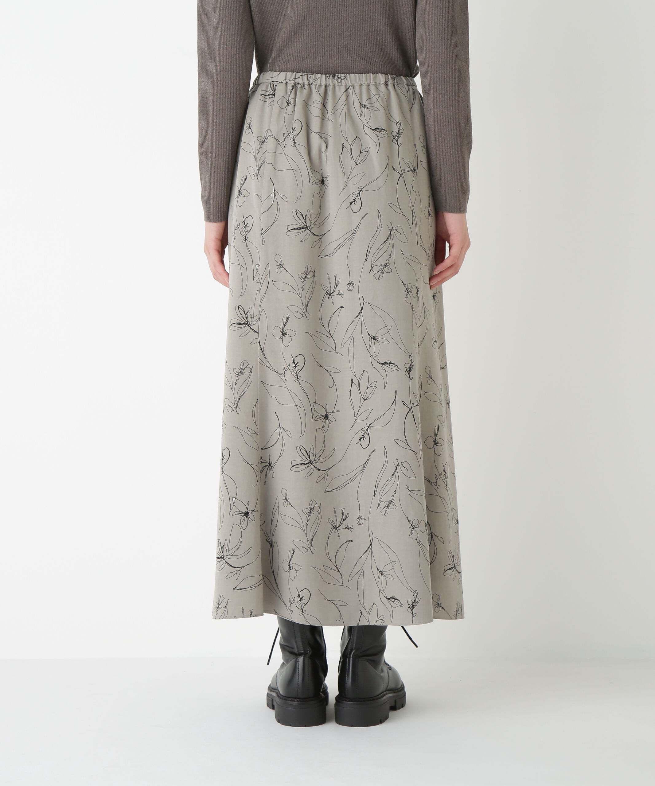  「◆ラインイラストＰＴセミマーメイドスカート」|スカート|