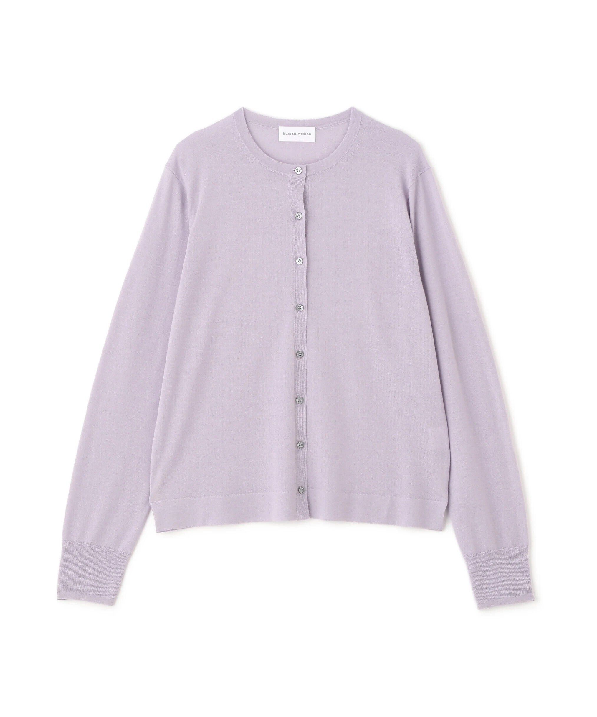  「◆ハイツイストウールクルーネックカーディガン」|ニット・セーター|