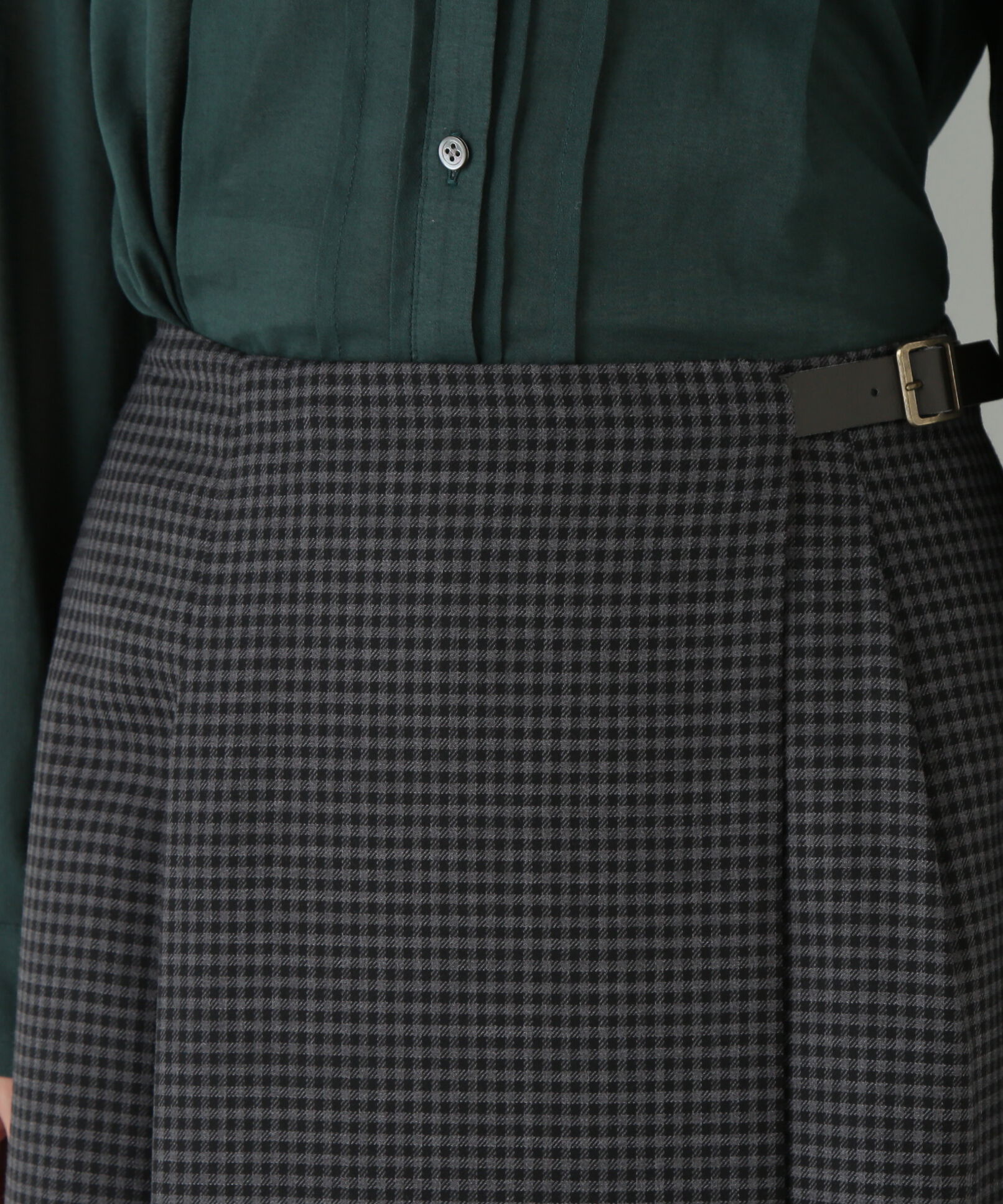  「◆先染めチェックキルト風スカート」|スカート|