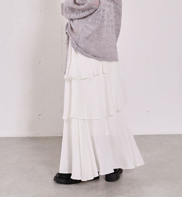 archives「リンクルフリルティアードスカート」|スカート|