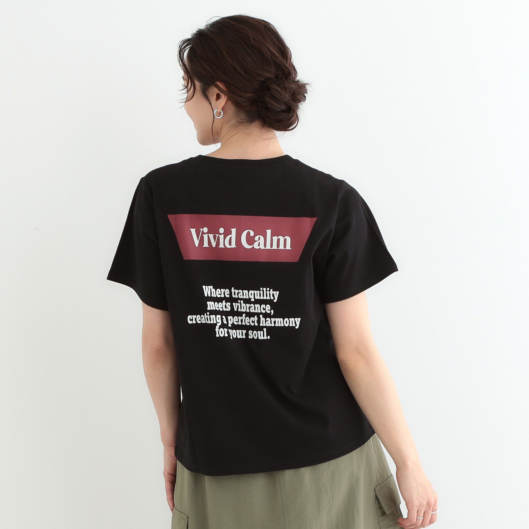 SHOO･LA･RUE「【洗える/S-LL】選べる4柄 プリントアソート ベーシックTシャツ」|Tシャツ・カットソー|