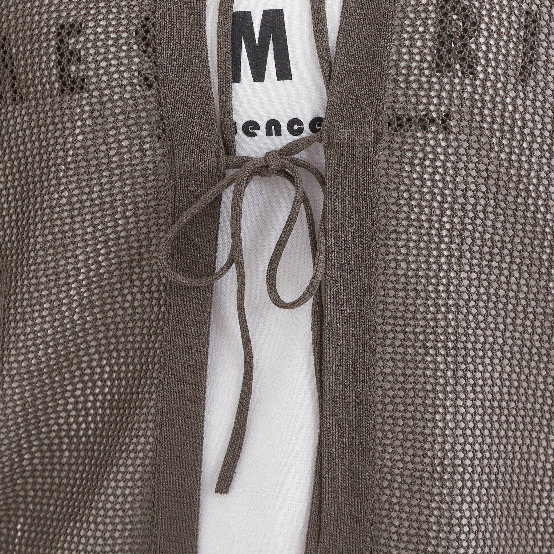 SHOO･LA･RUE「【S-LL/2点セット】前後2WAYで着られるメッシュニット＋ロゴTシャツ」|その他|