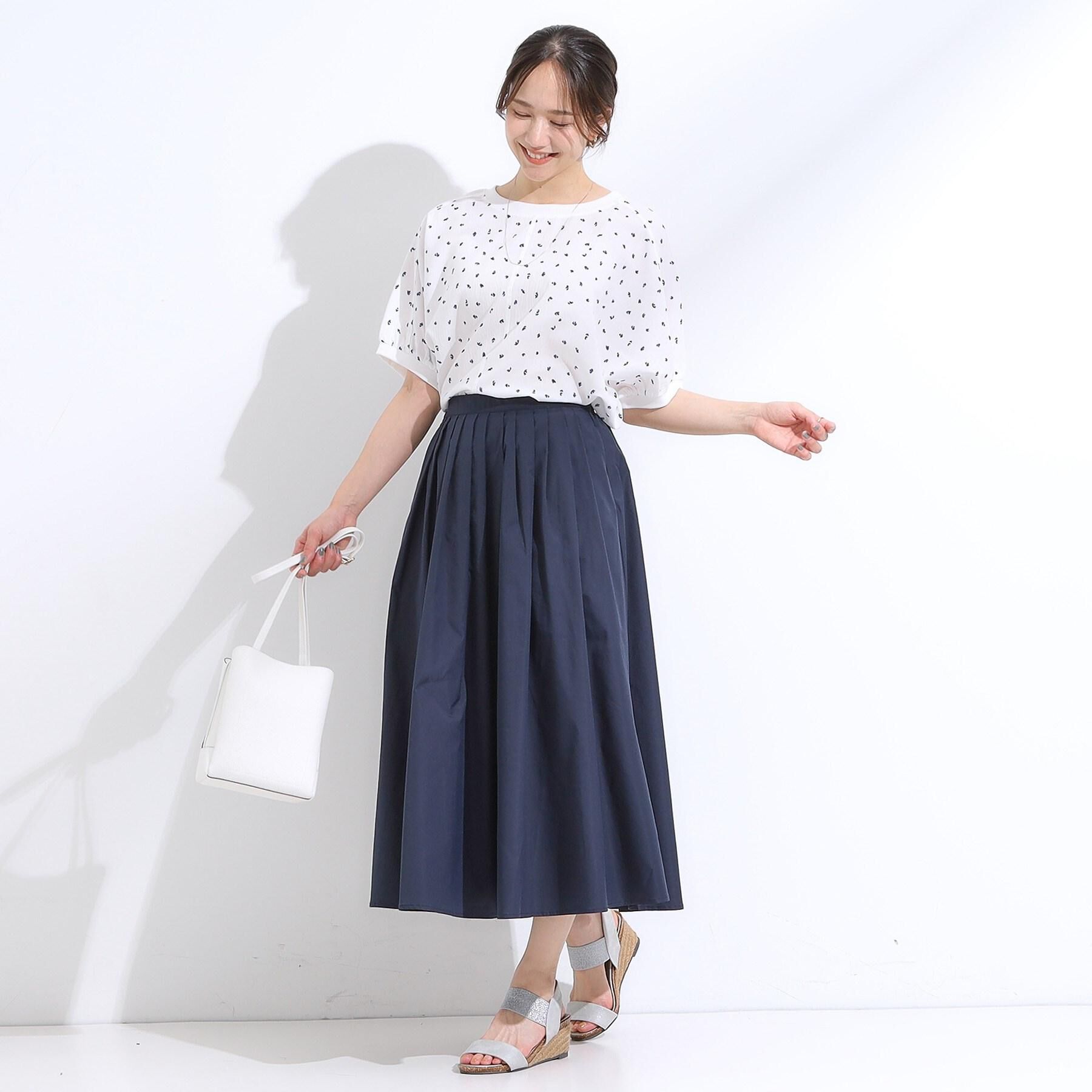 SHOO･LA･RUE「【洗える/前後2WAY】涼しく軽やかな アソートドルマンブラウス」|シャツ・ブラウス|