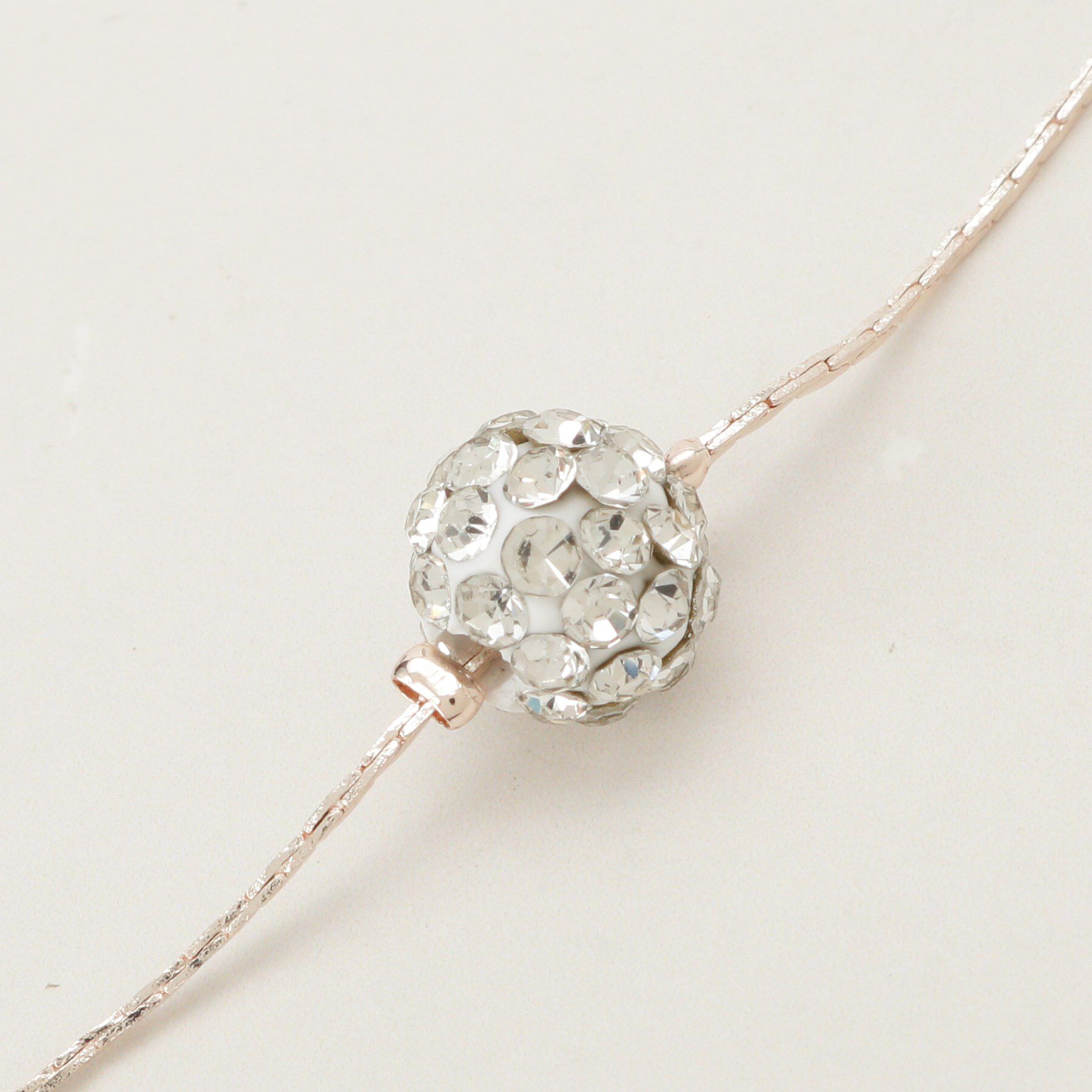 SHOO･LA･RUE「【セレモニー】とばしパヴェネックレス」|ネックレス|