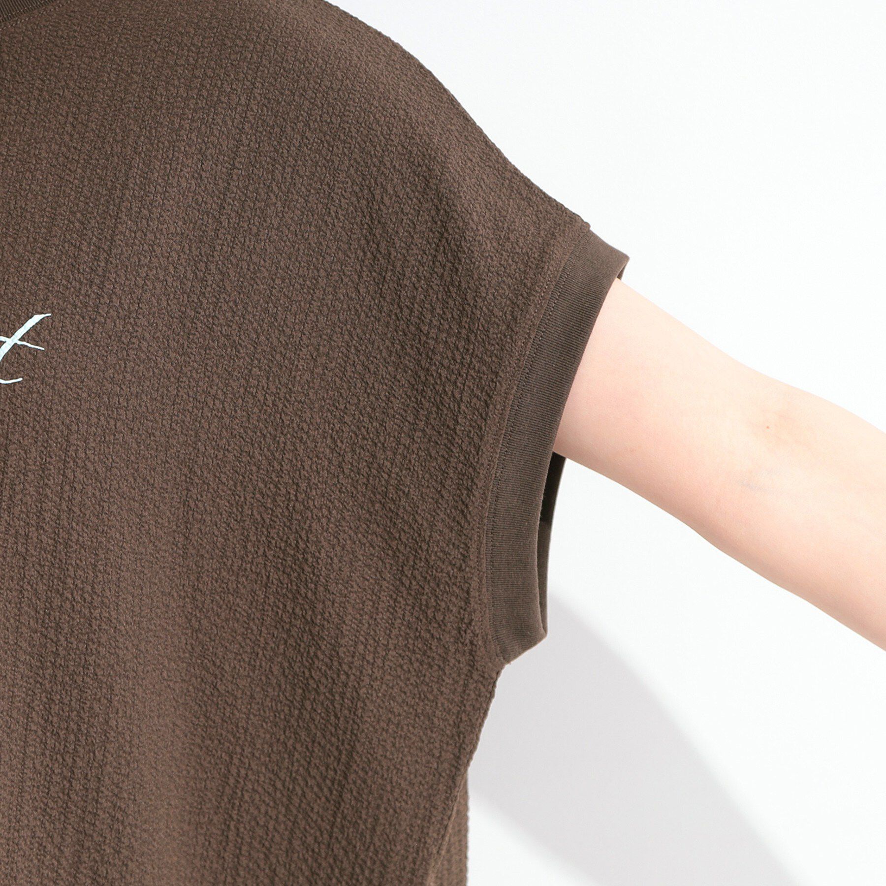 SHOO･LA･RUE「【洗濯機可】ぽこぽこさらさら アソートTシャツ」|Tシャツ・カットソー|