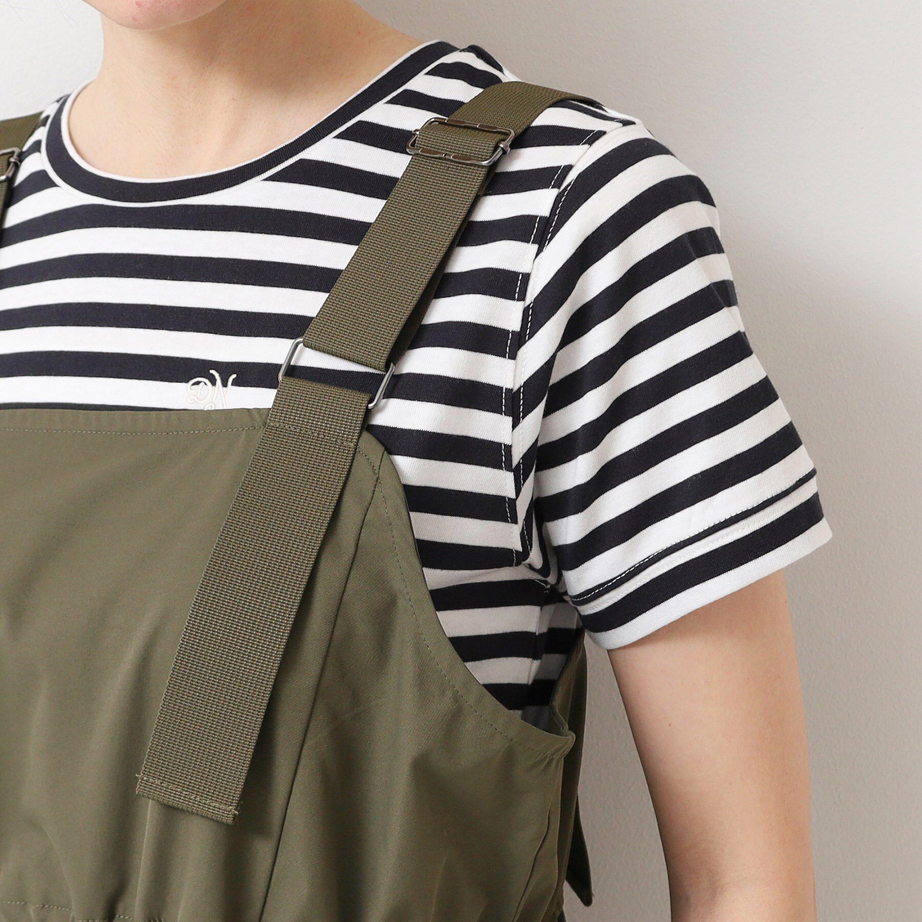 Dessin「【洗える】ベルト付きワークジャンスカ（S～L）」|ワンピース|