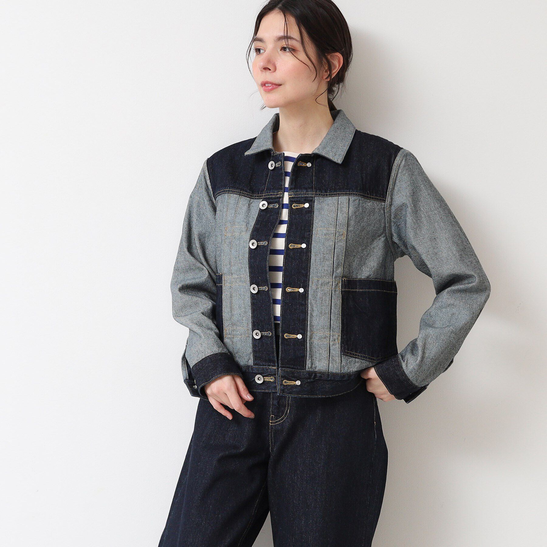 Dessin「【リバーシブル・ユニセックス】デニムジャケット」|デニムジャケット|