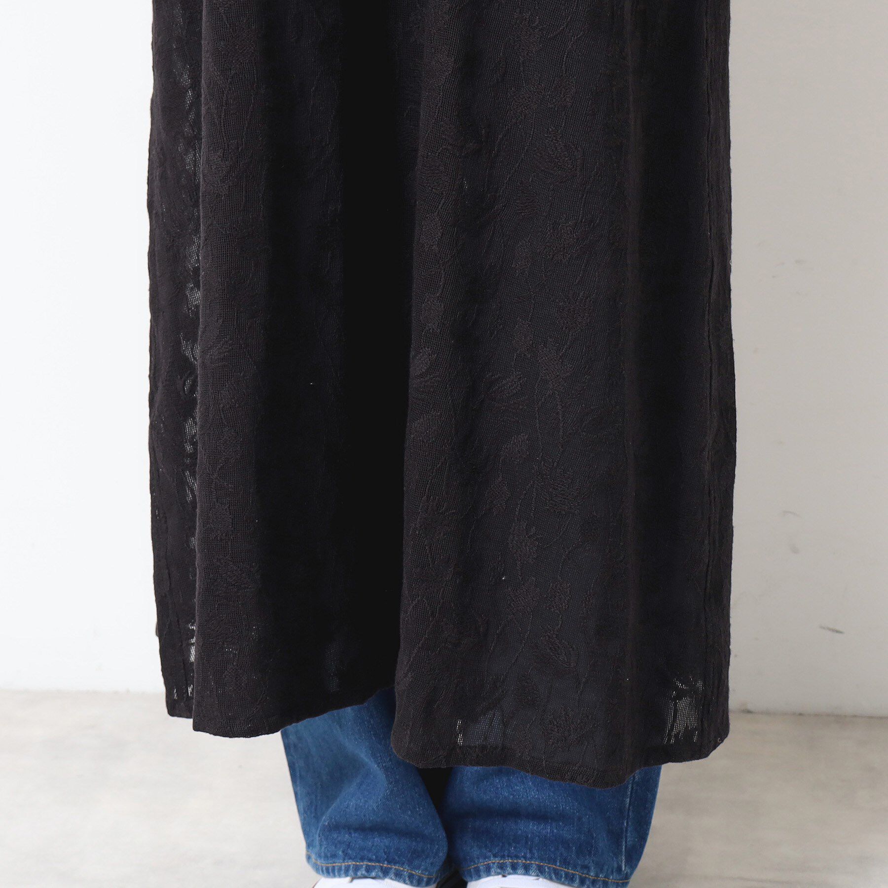 Dessin「【洗える】刺繍柄インドレースキャミワンピース」|ワンピース|