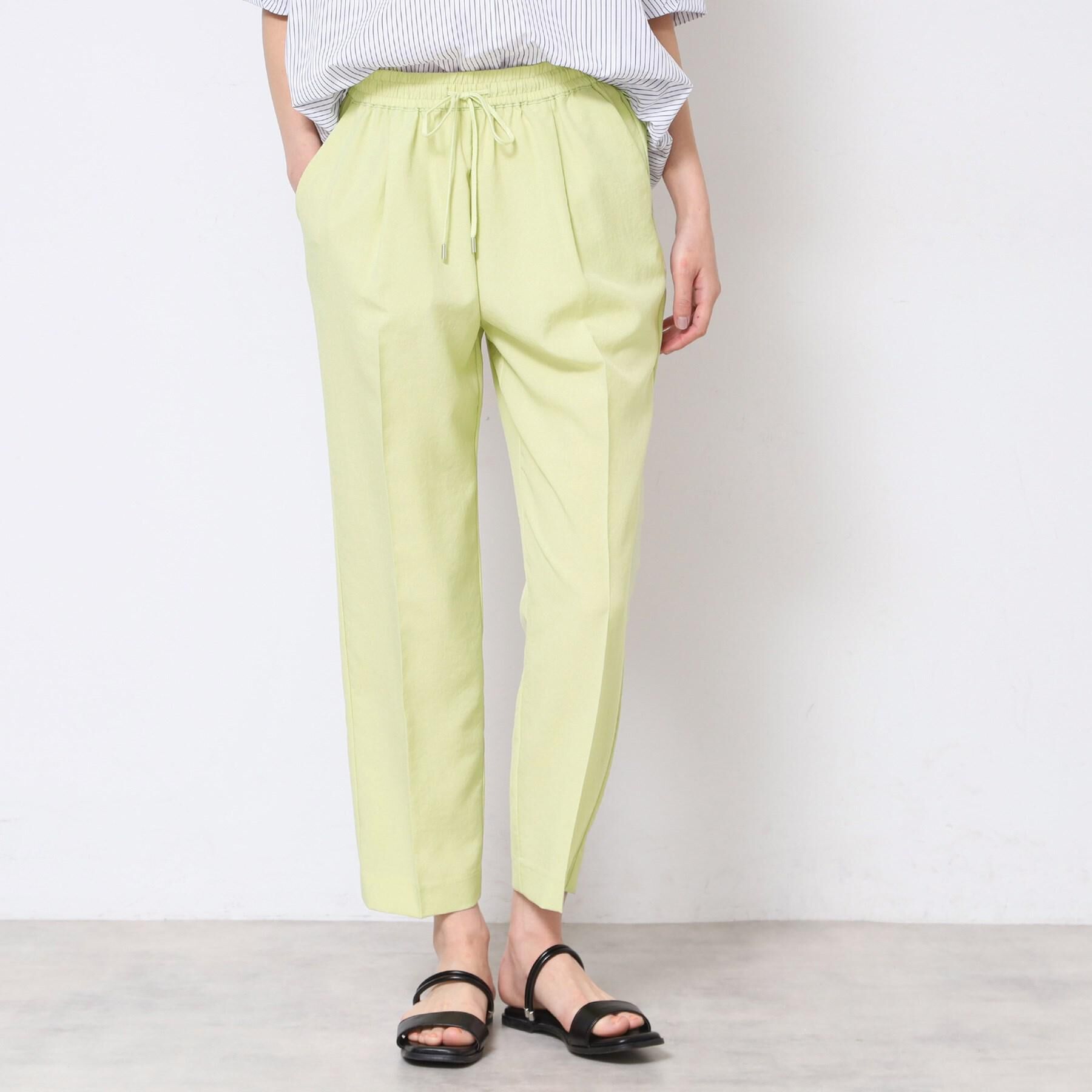 Dessin「【ウエストゴム・洗える】センターライン入りテーパードパンツ（XS～L）」|その他|