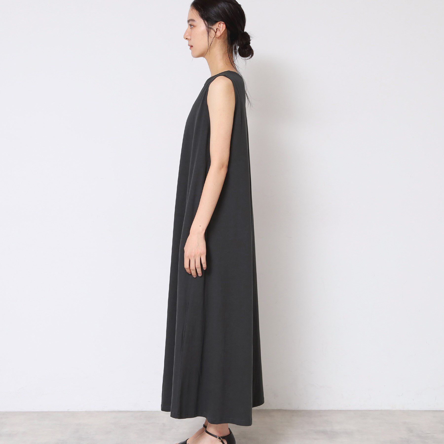 Dessin「【2点セット・洗える】テントラインジャージワンピース」|スーツ|