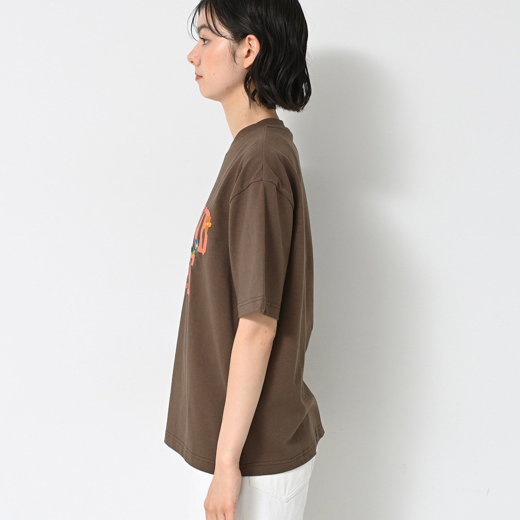 Dessin「ロゴ刺繍Tシャツ」|Tシャツ・カットソー|