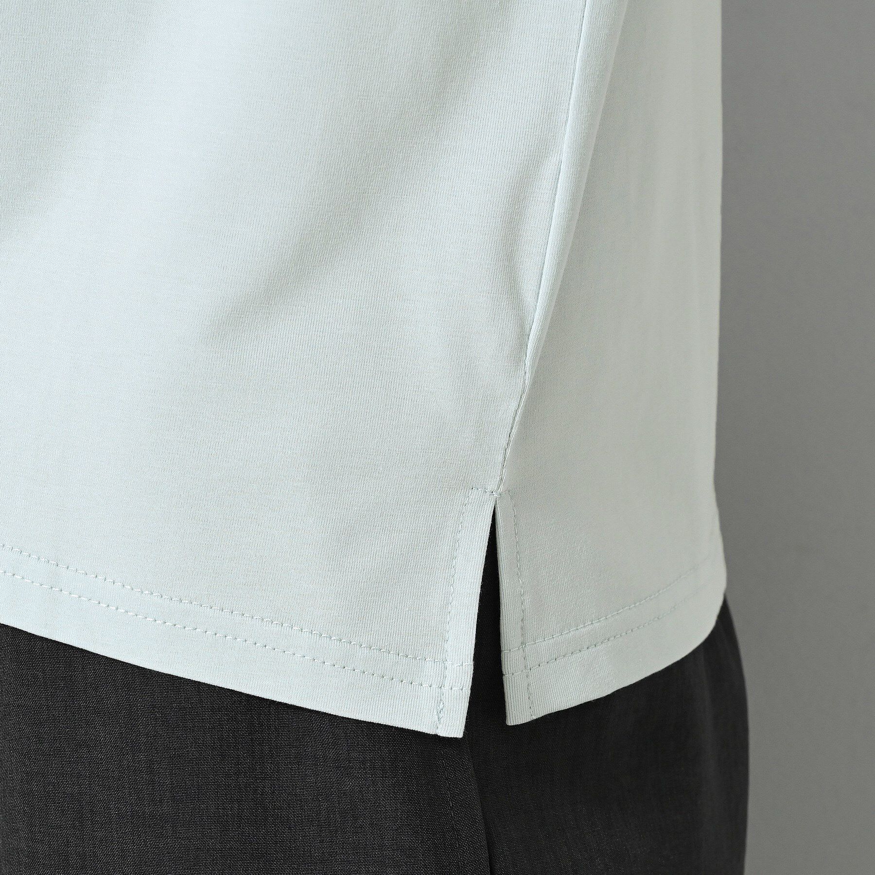 Dessin「【洗える】チュール刺繍Tシャツ」|Tシャツ・カットソー|