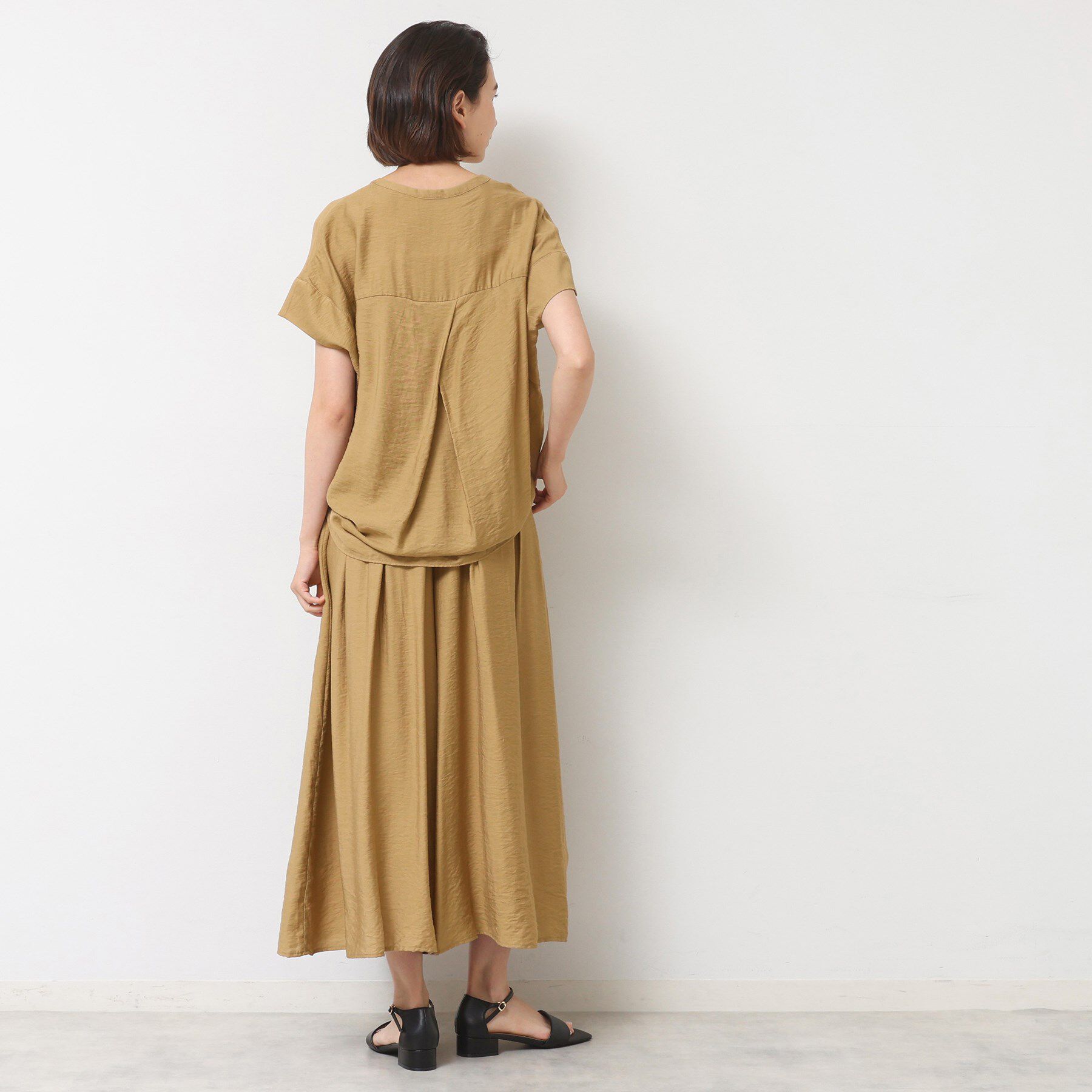 Dessin「【セットアップ可】2WAYネックスキッパーブラウス」|シャツ・ブラウス|