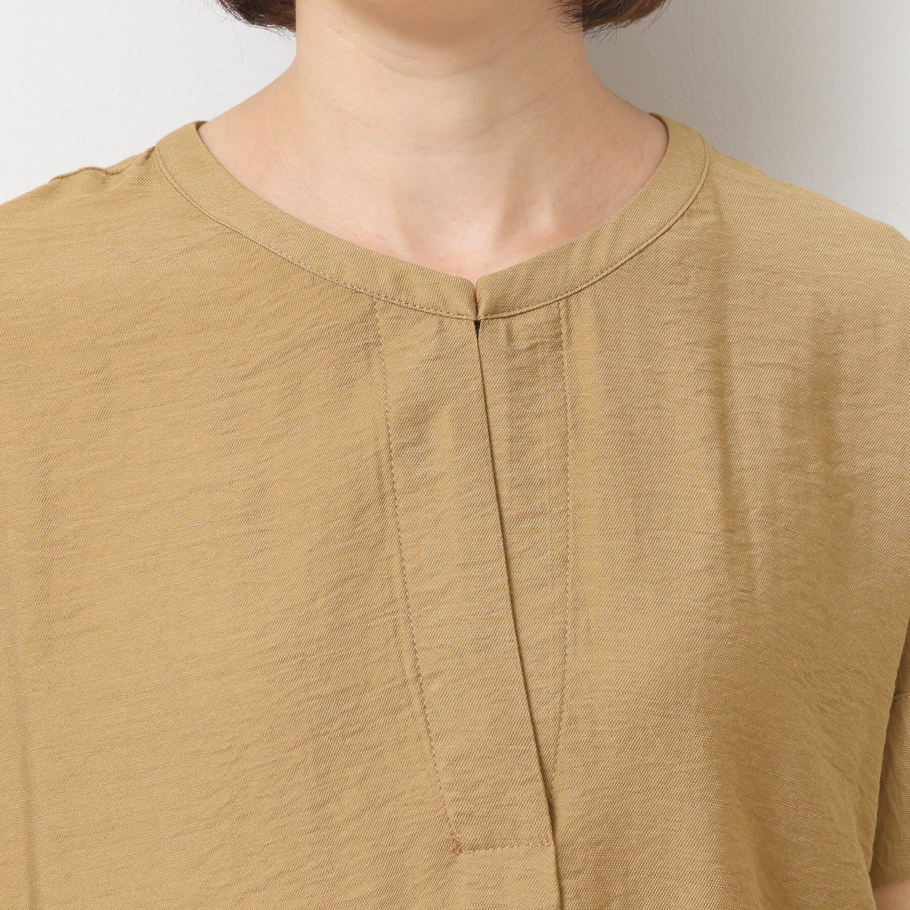 Dessin「【セットアップ可】2WAYネックスキッパーブラウス」|シャツ・ブラウス|