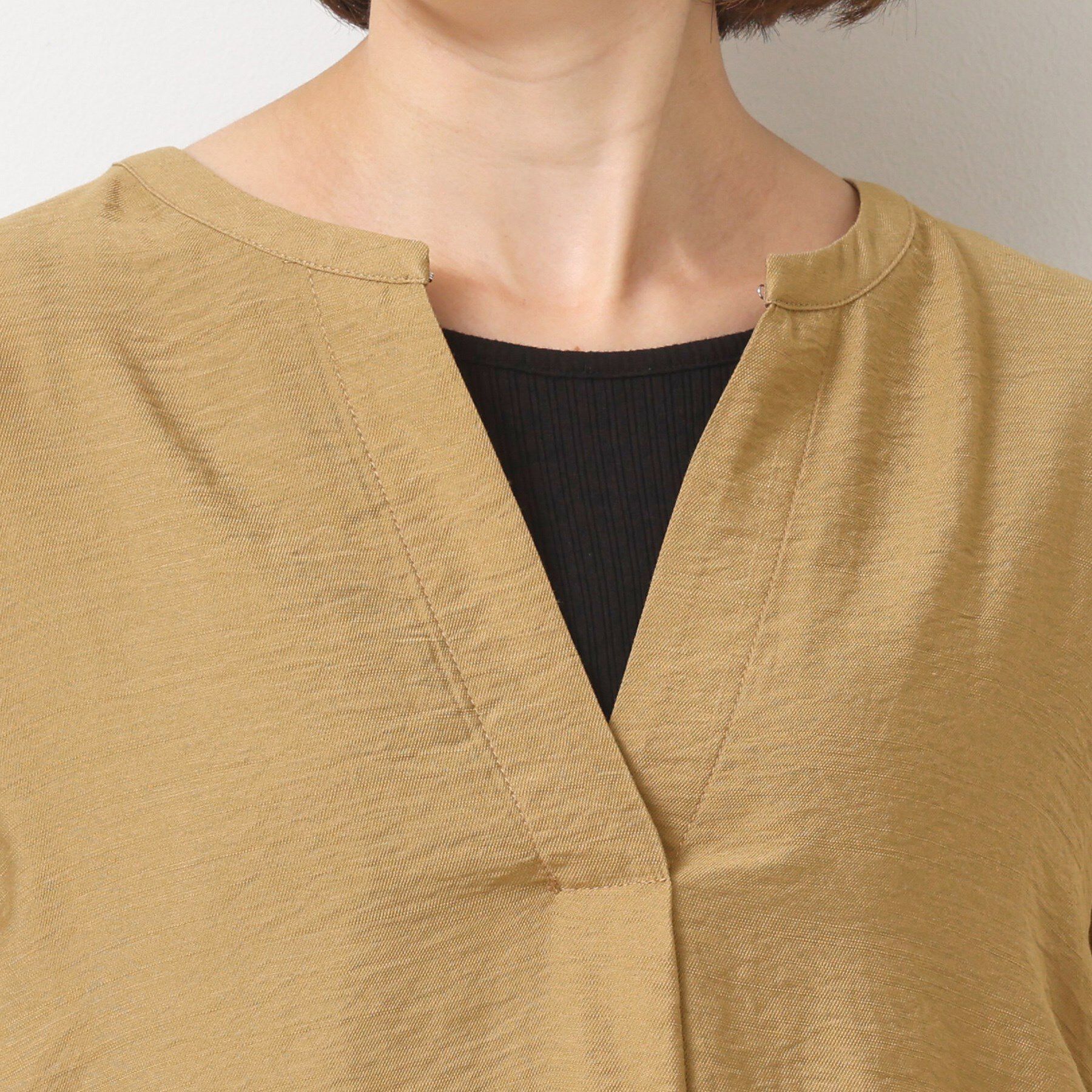 Dessin「【セットアップ可】2WAYネックスキッパーブラウス」|シャツ・ブラウス|