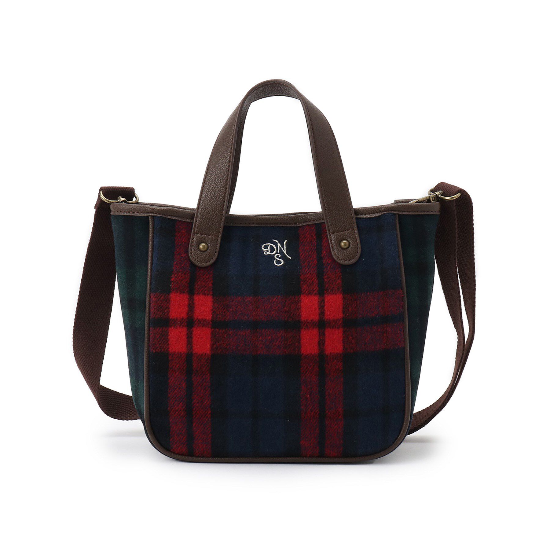 Dessin「【2WAY・軽量】チェックトート」|トートバッグ|