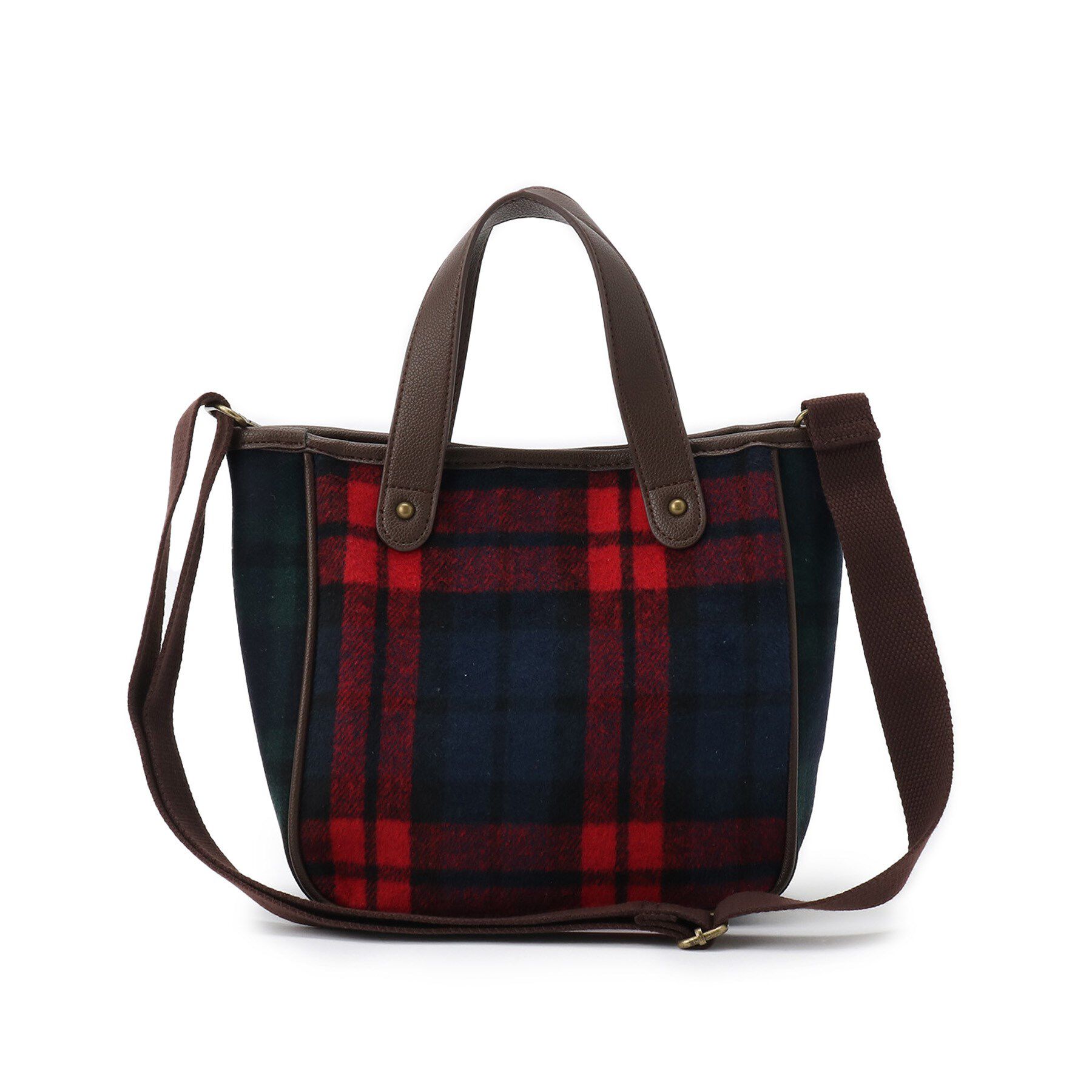 Dessin「【2WAY・軽量】チェックトート」|トートバッグ|