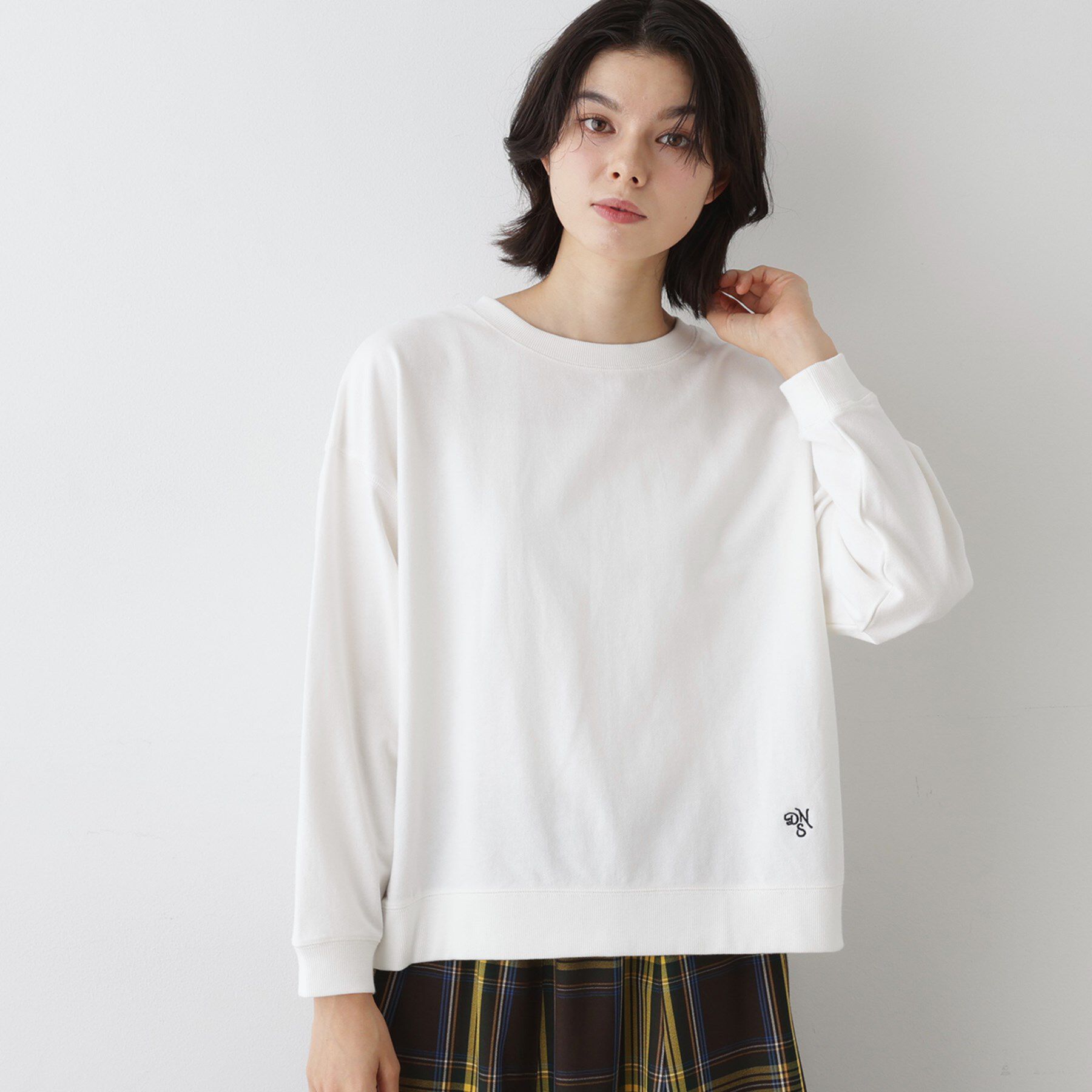 Dessin「【洗える】サイドスナップカットソー」|Tシャツ・カットソー|