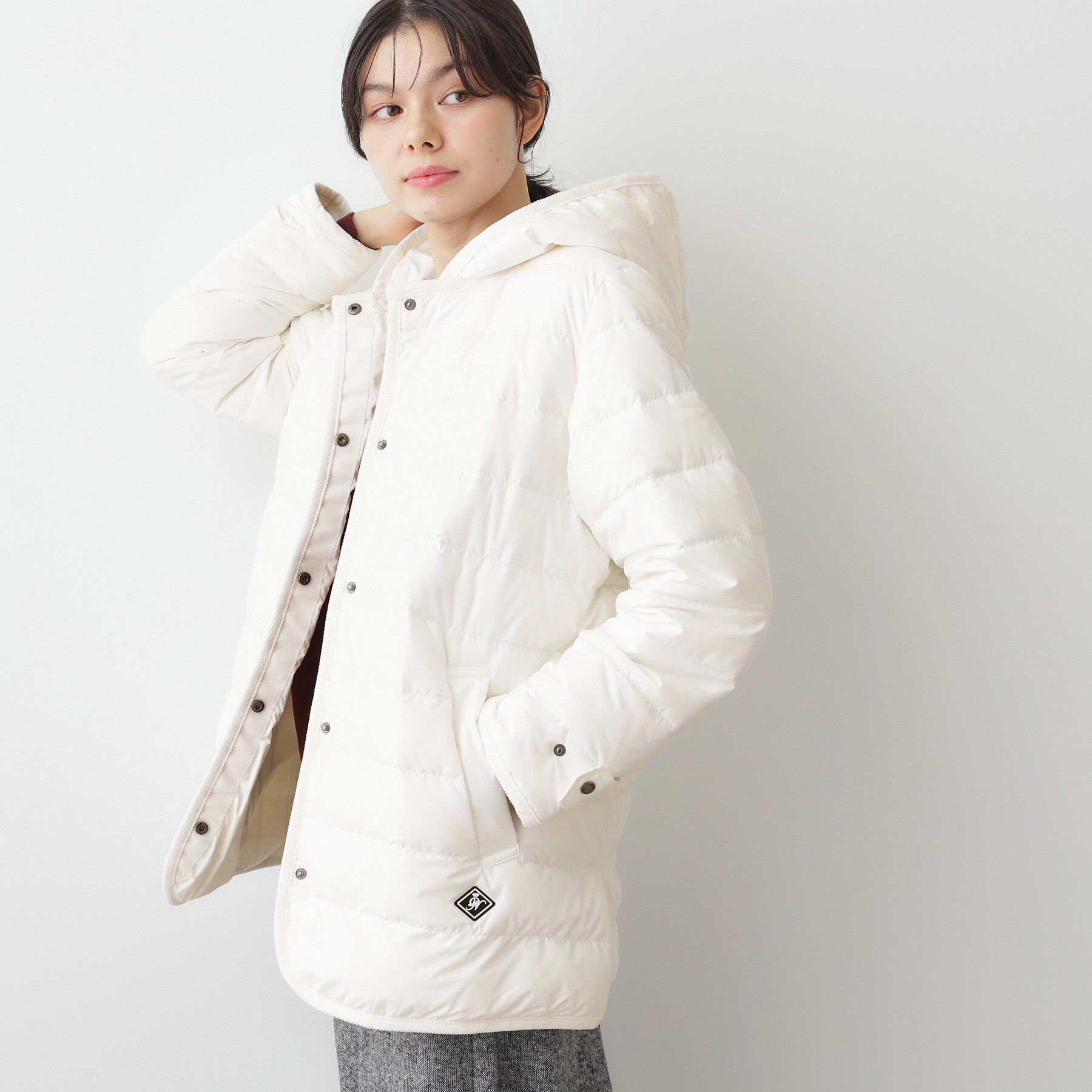 Dessin「【撥水・2WAY】ミュラーダウンコートミドル丈」|ダウン|