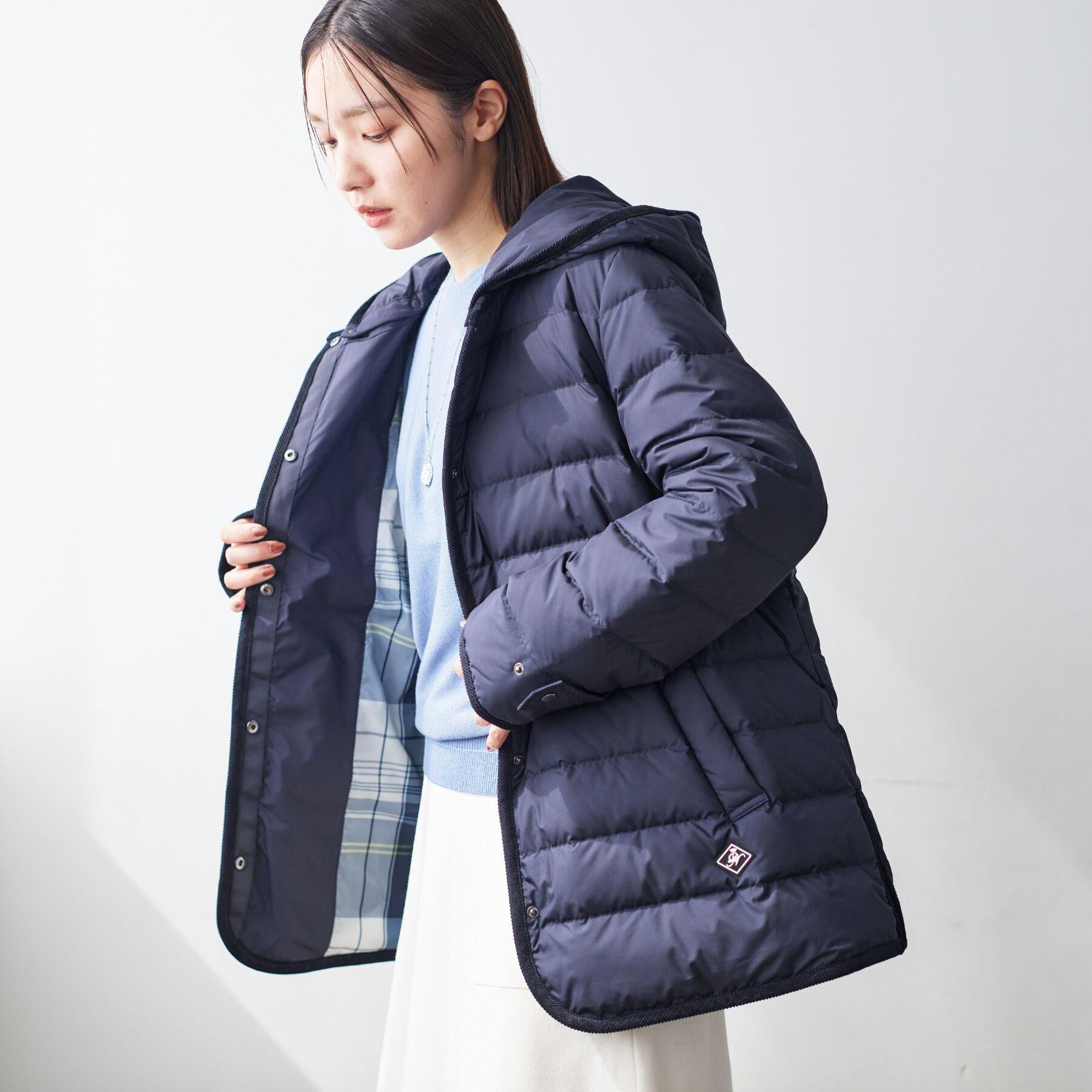 Dessin「【撥水・2WAY】ミュラーダウンコートミドル丈」|ダウン|