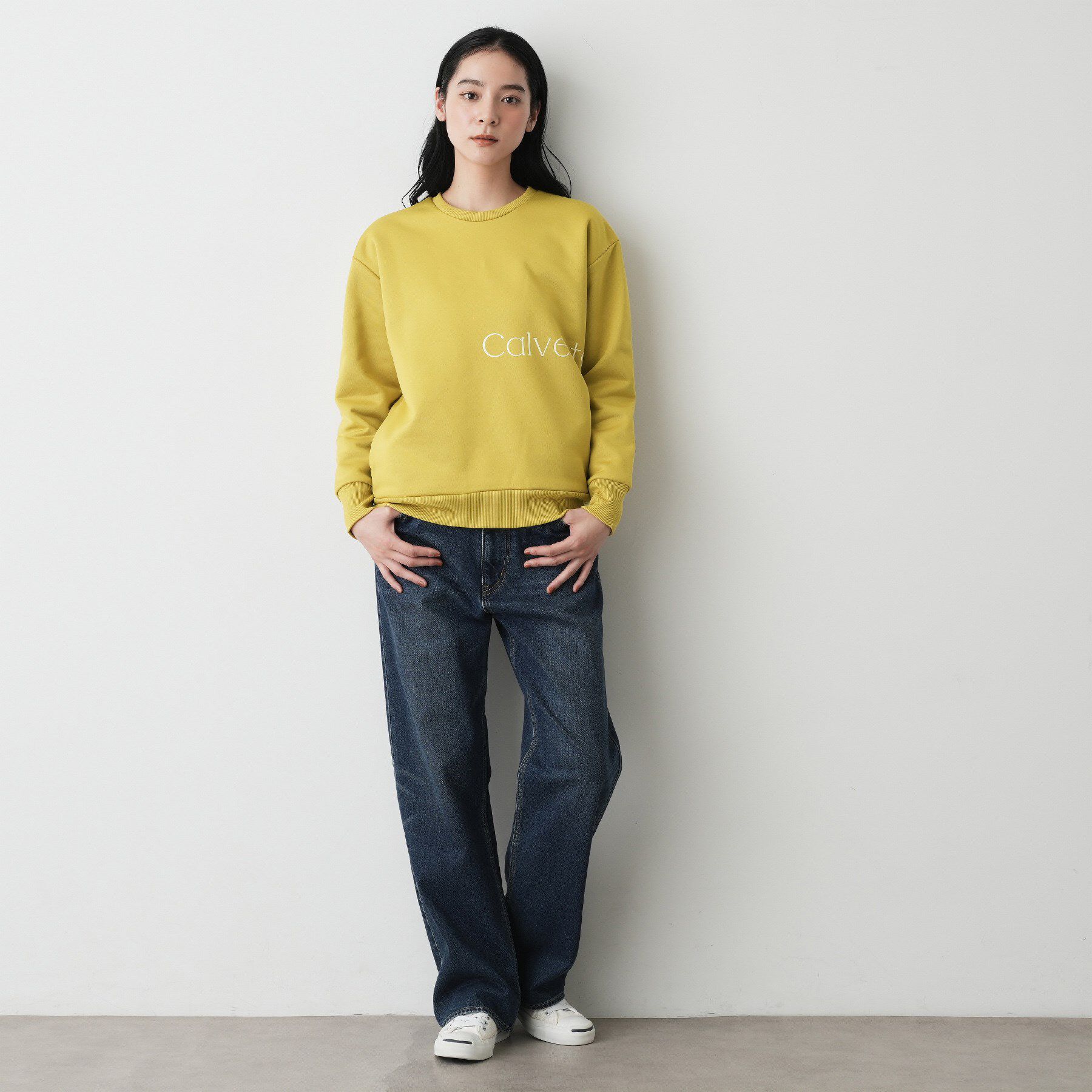 Dessin「【洗える】裏起毛ロゴスウェット」|パーカー|