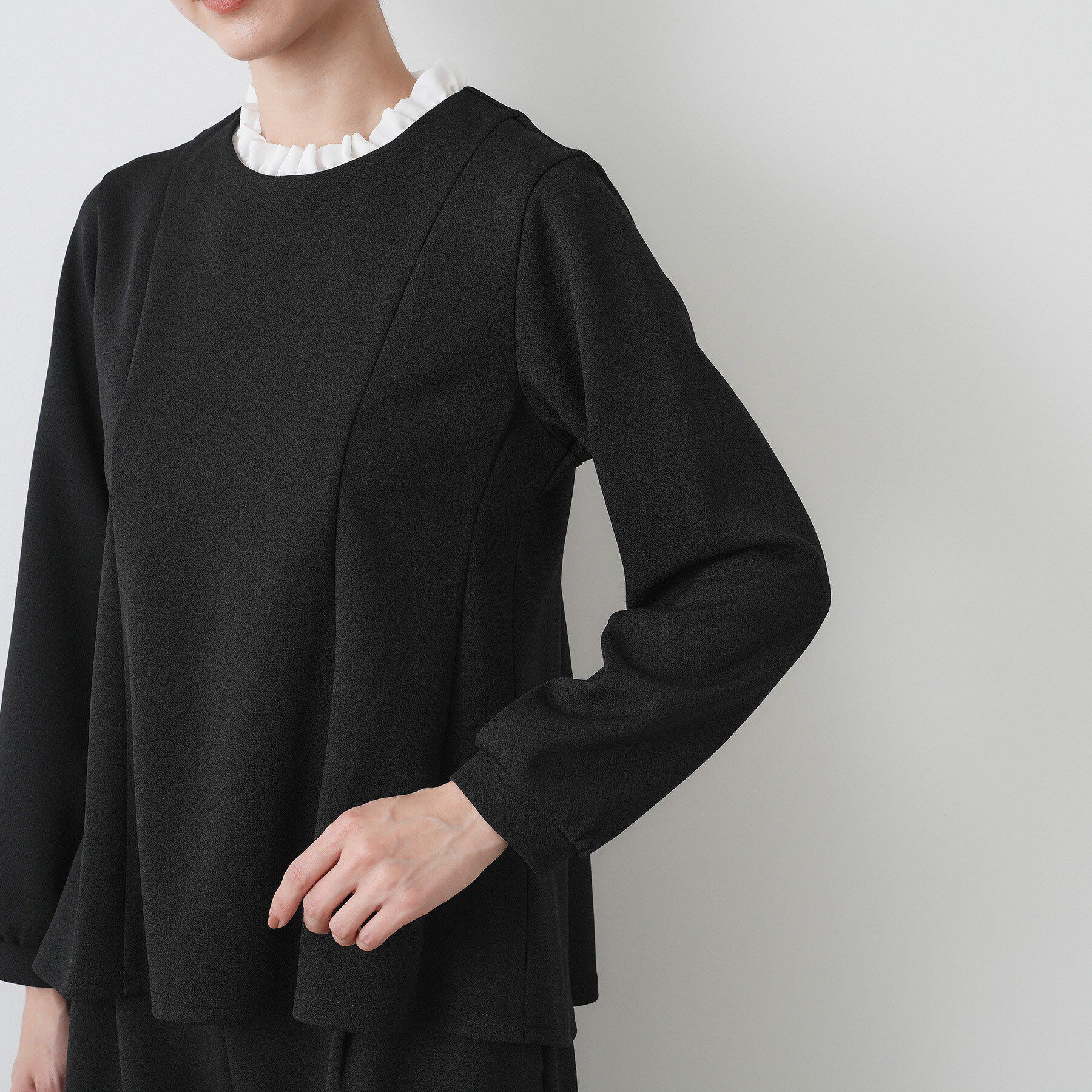 Dessin「【入卒/セレモニー/セットアップ可能】カットジョーゼット2WAYトップス」|シャツ・ブラウス|