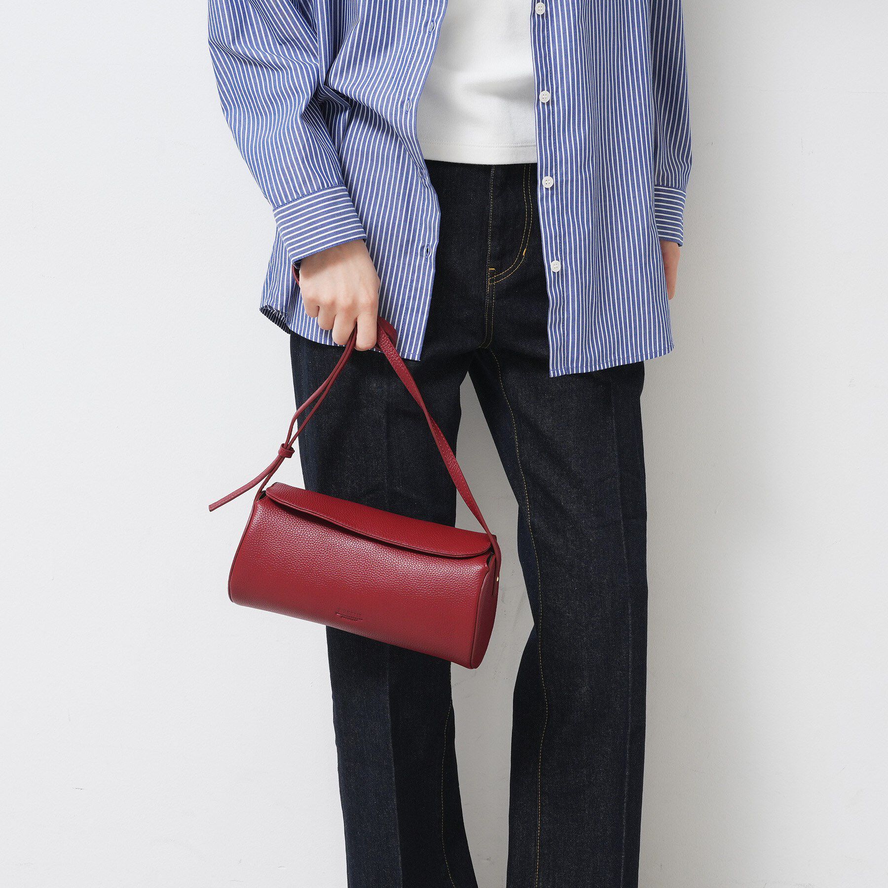 Dessin「【軽量】本革バレル型ショルダーバッグ」|ショルダー・メッセンジャー|