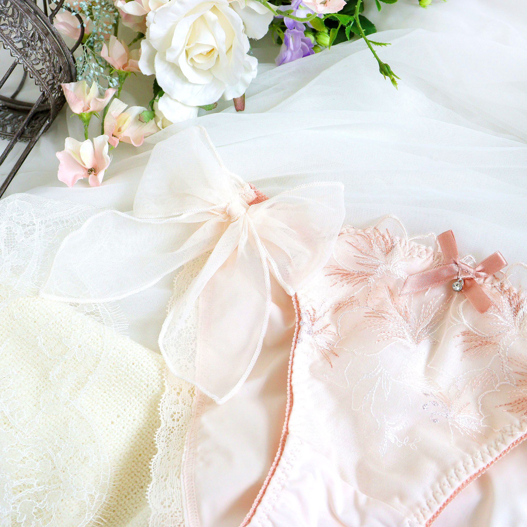 Risa Magli「ナーラ リボンショーツ」|インナー|