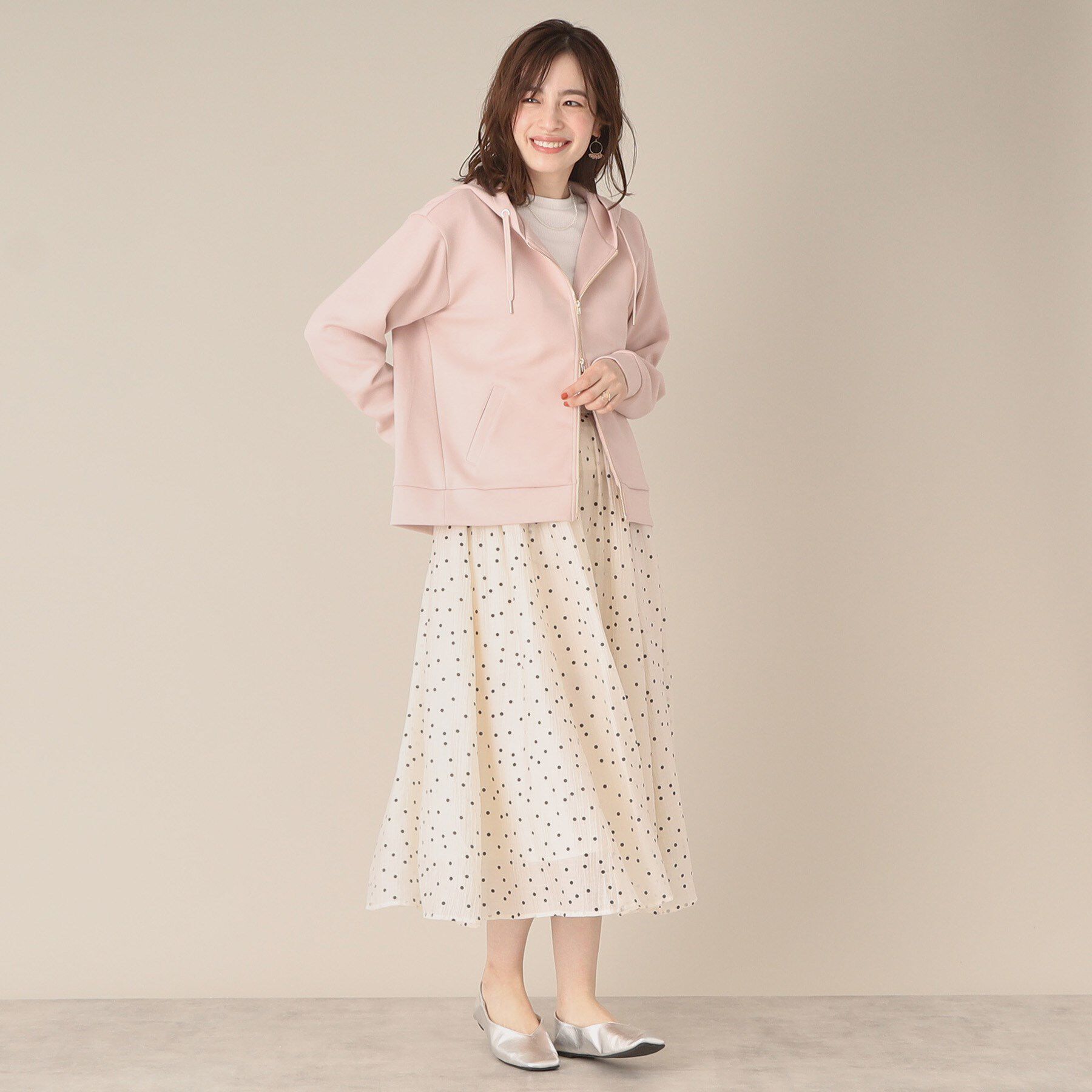 ITS&rsquo;DEMO「【手洗い可】ダブルジップダンボールパーカ」|パーカー|