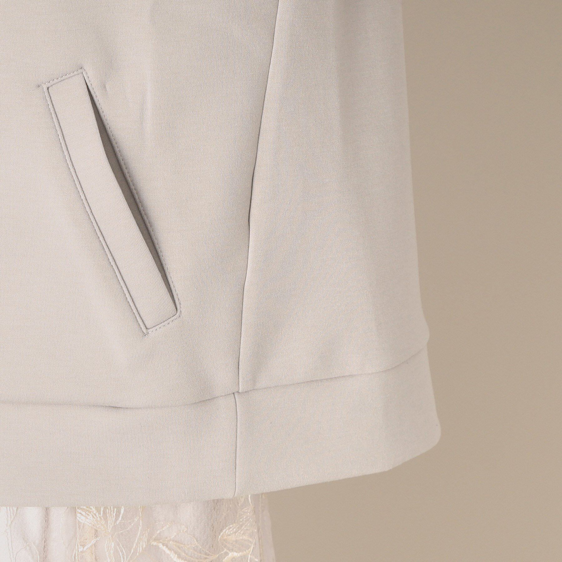 ITS&rsquo;DEMO「【手洗い可】ダブルジップダンボールパーカ」|パーカー|