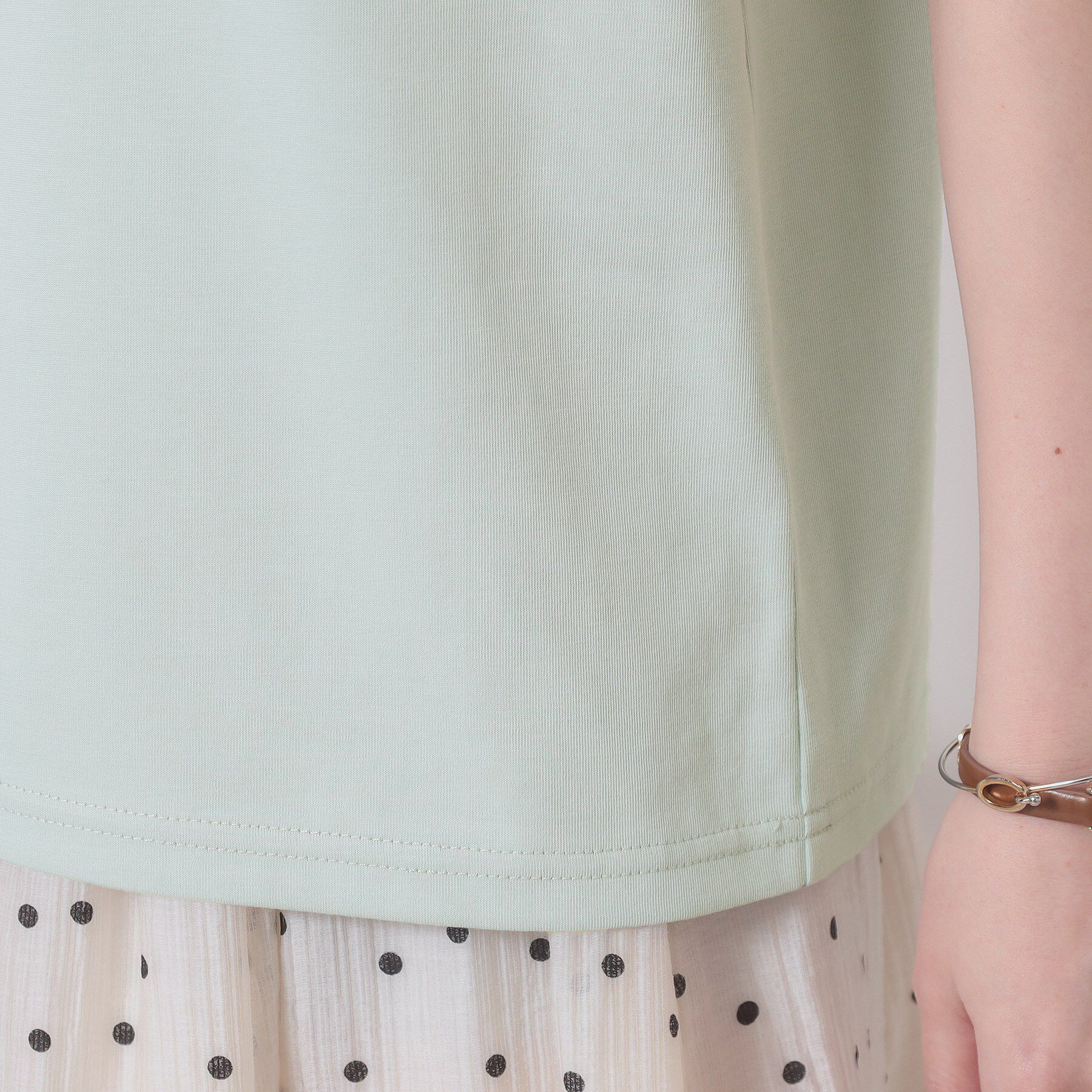 ITS&rsquo;DEMO「【手洗い可】箔ロゴプリントTシャツ」|Tシャツ・カットソー|