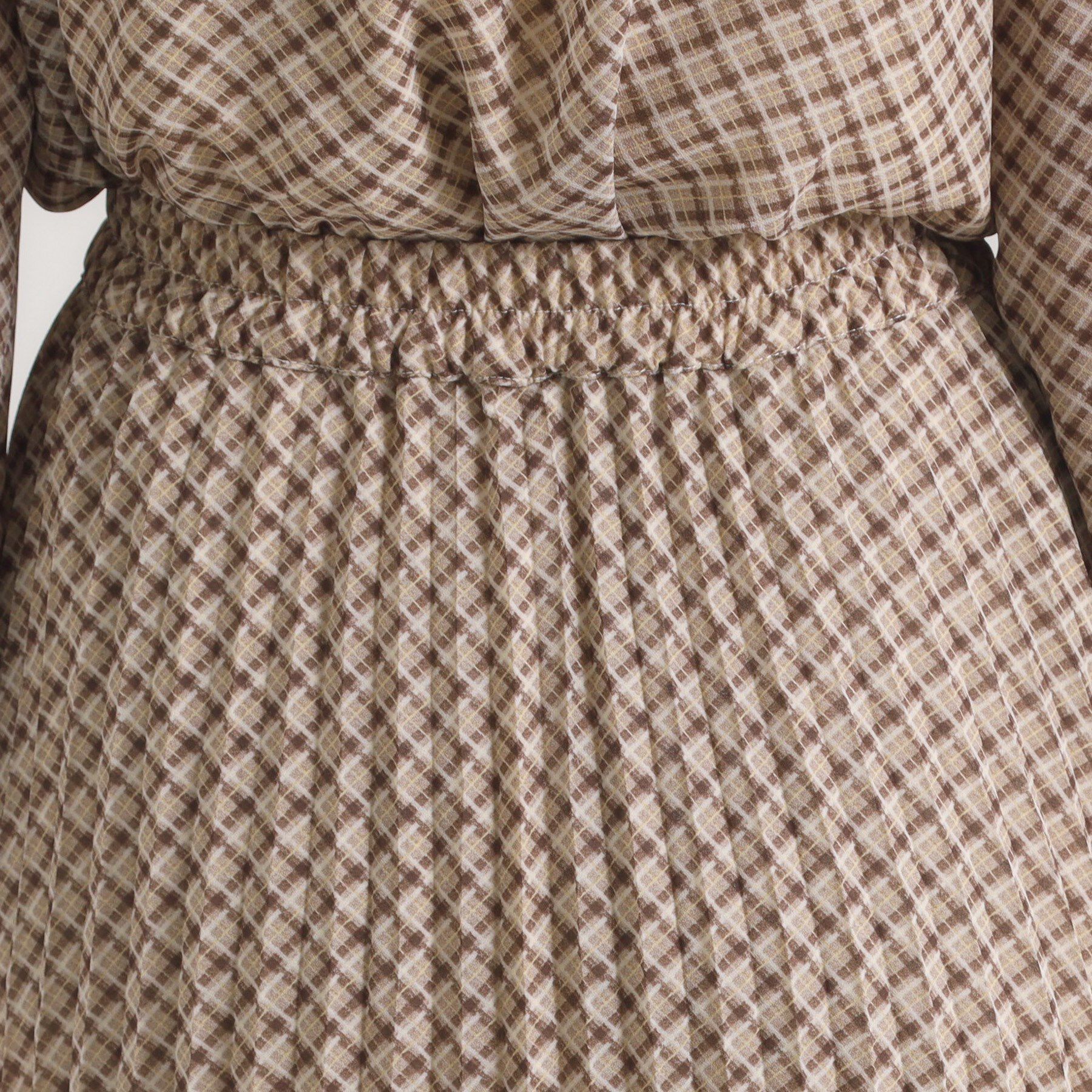 ITS&rsquo;DEMO「【手洗い可／セットアップ可】チェックプリーツスカート」|スカート|