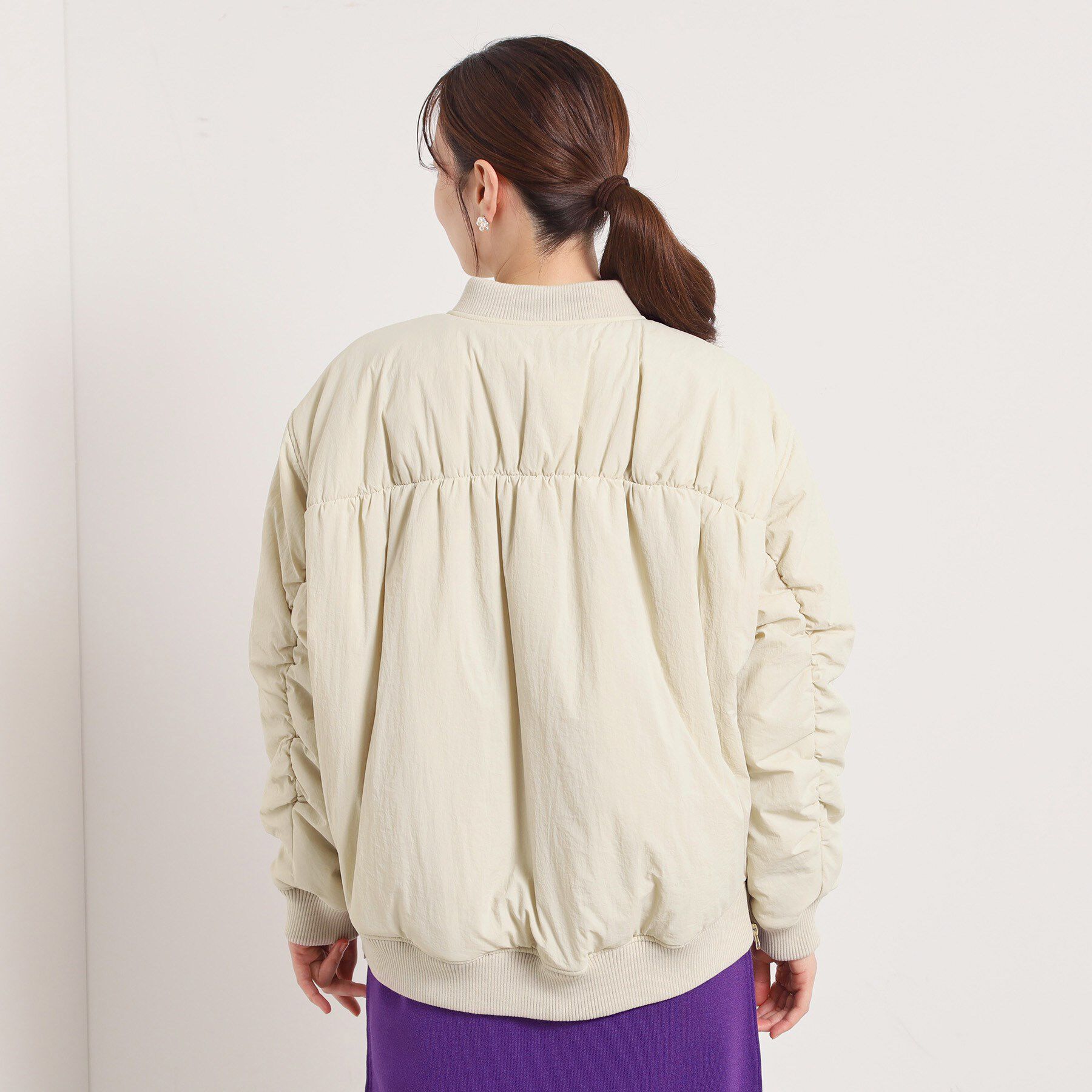 ITS&rsquo;DEMO「バックシャーリングMA－1」|ブルゾン・スタジャン|