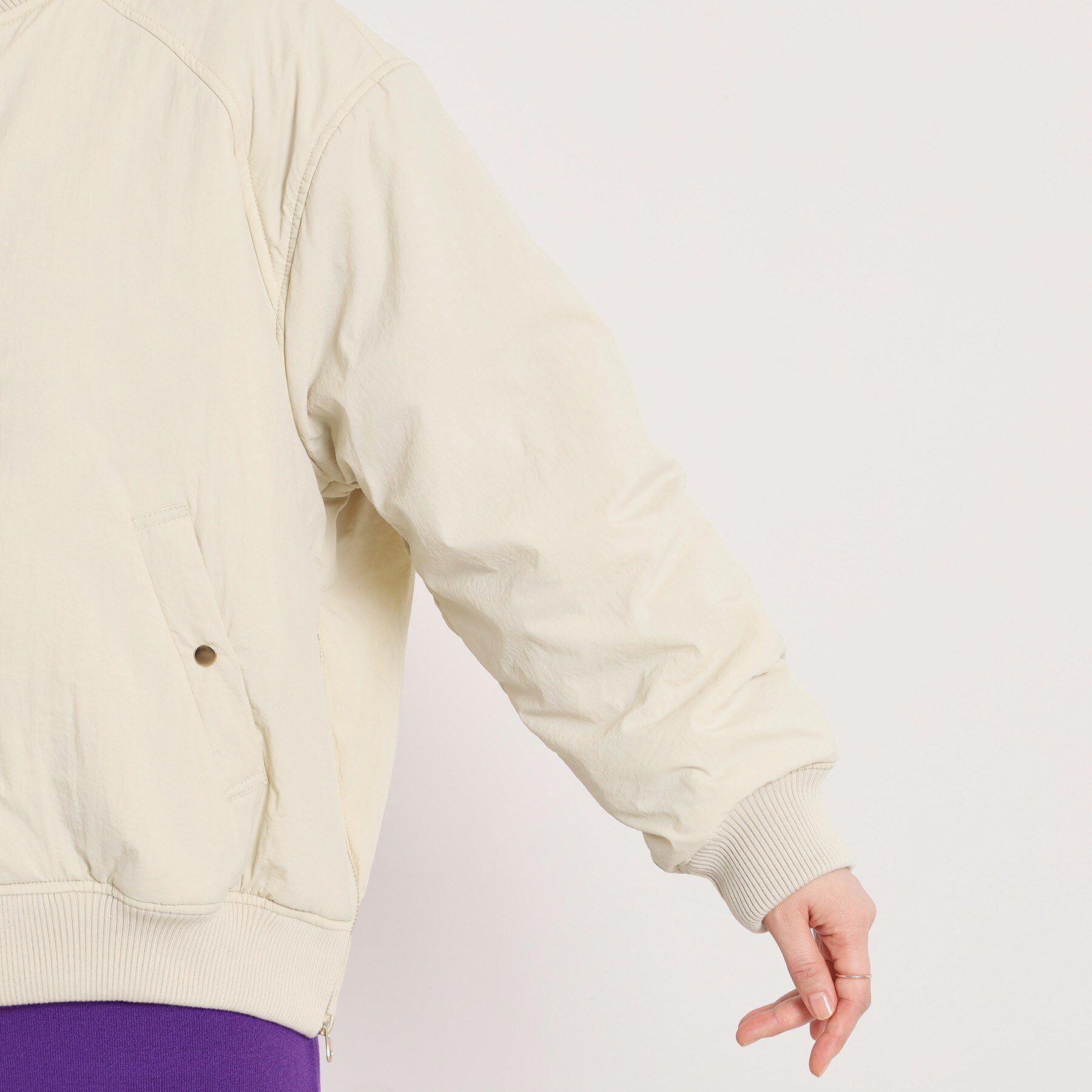 ITS&rsquo;DEMO「バックシャーリングMA－1」|ブルゾン・スタジャン|