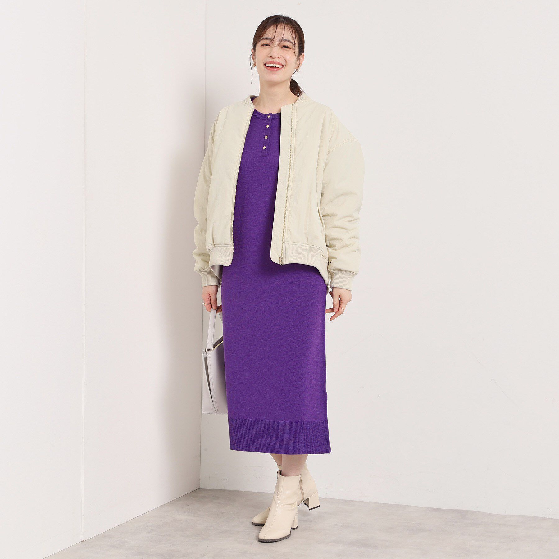 ITS&rsquo;DEMO「バックシャーリングMA－1」|ブルゾン・スタジャン|