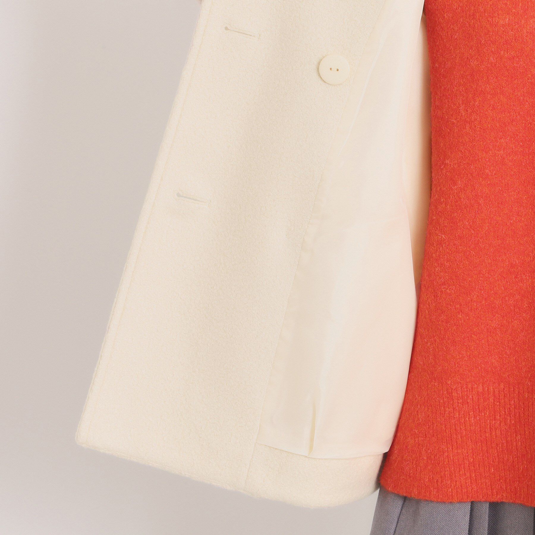 ITS&rsquo;DEMO「ブークレーダブルコート」|ピーコート|