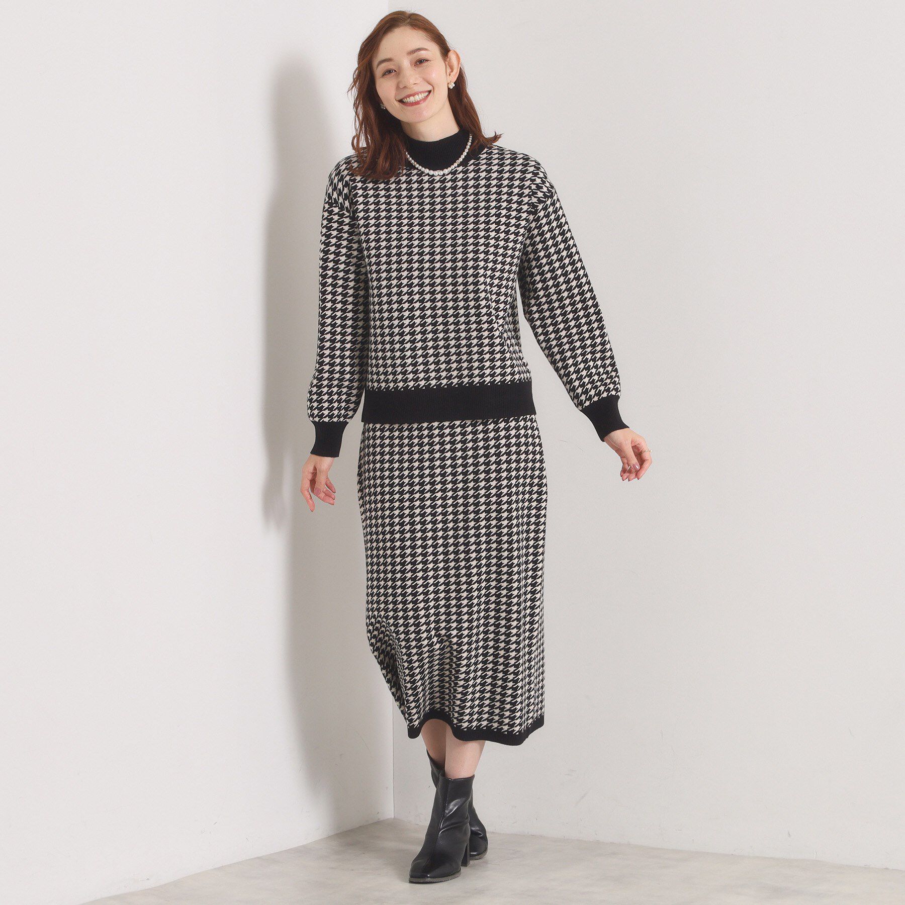 ITS&rsquo;DEMO「【手洗い可】タイトスカートニットセットアップ」|スーツ|