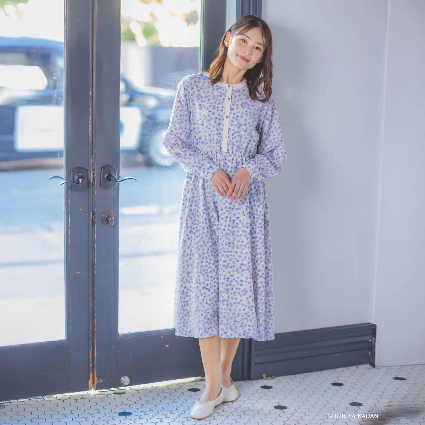 ITS&rsquo;DEMO「【ITS&rsquo;DEMO &times; HIBIYA－KADAN】楊柳ワンピース」|ワンピース|