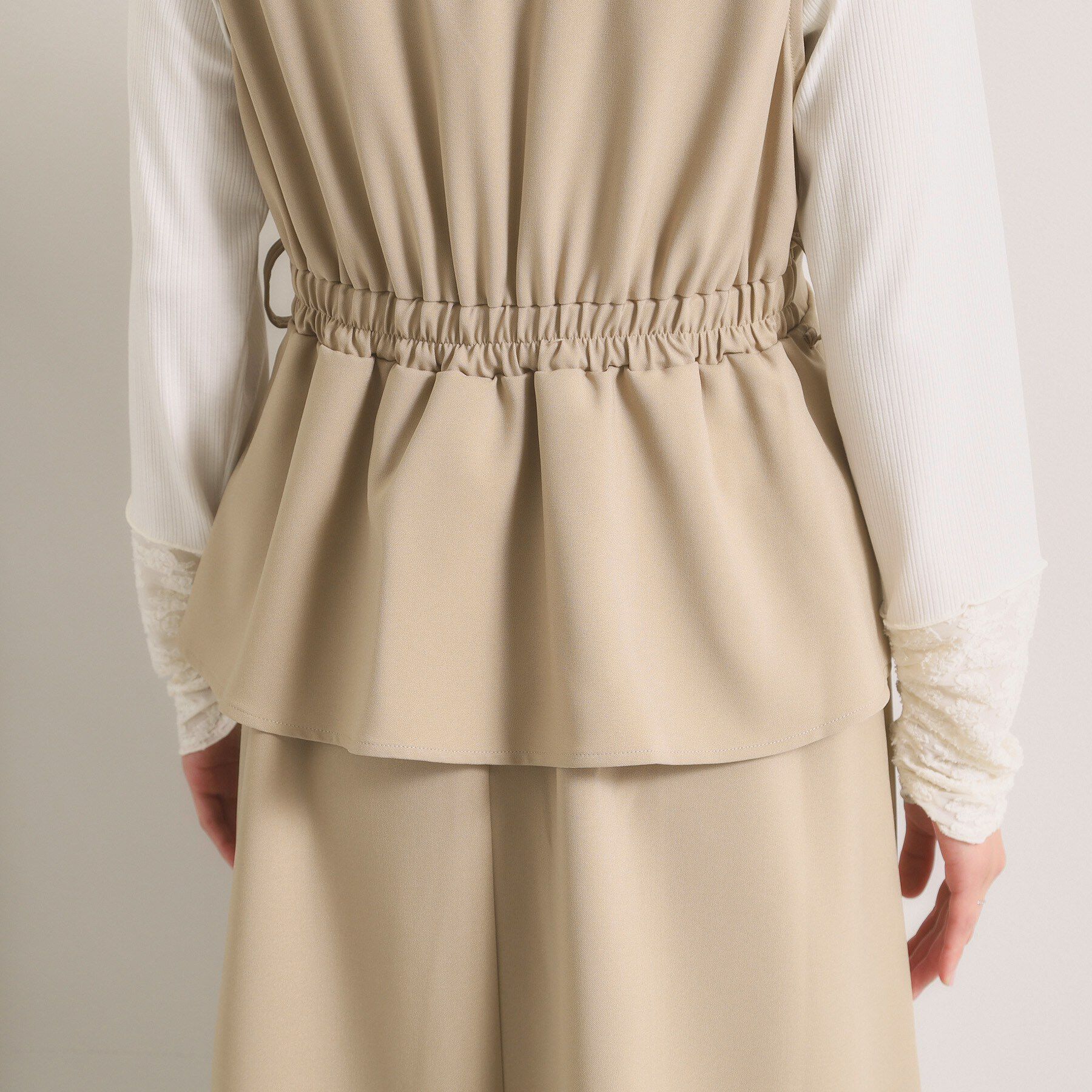 ITS&rsquo;DEMO「【手洗い可】トレンチ風ジャンスカ」|ワンピース|