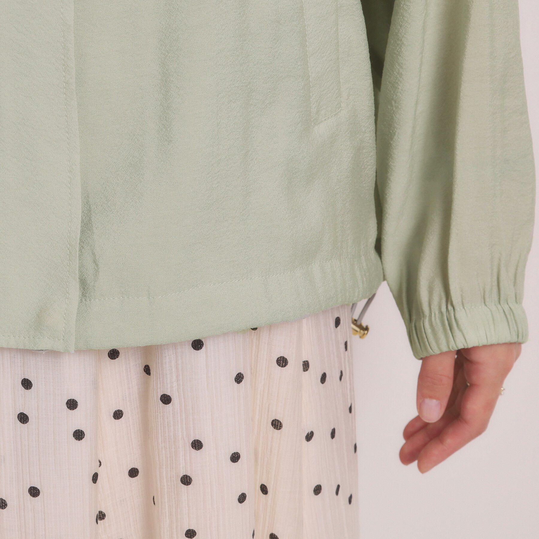 ITS&rsquo;DEMO「【手洗い可】シアースタンドブルゾン」|ブルゾン・スタジャン|